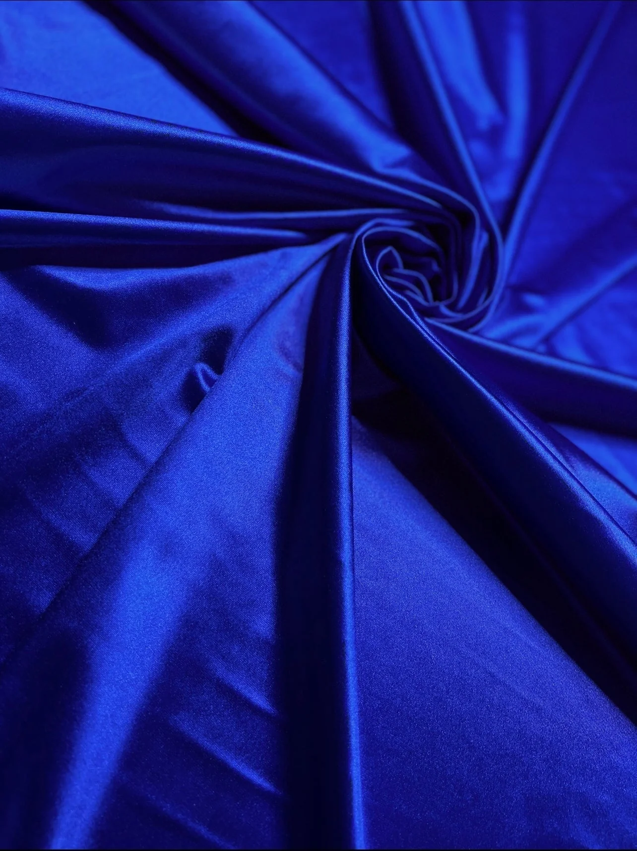 Royal Blue Shiny Nylon Spandex - Image 5