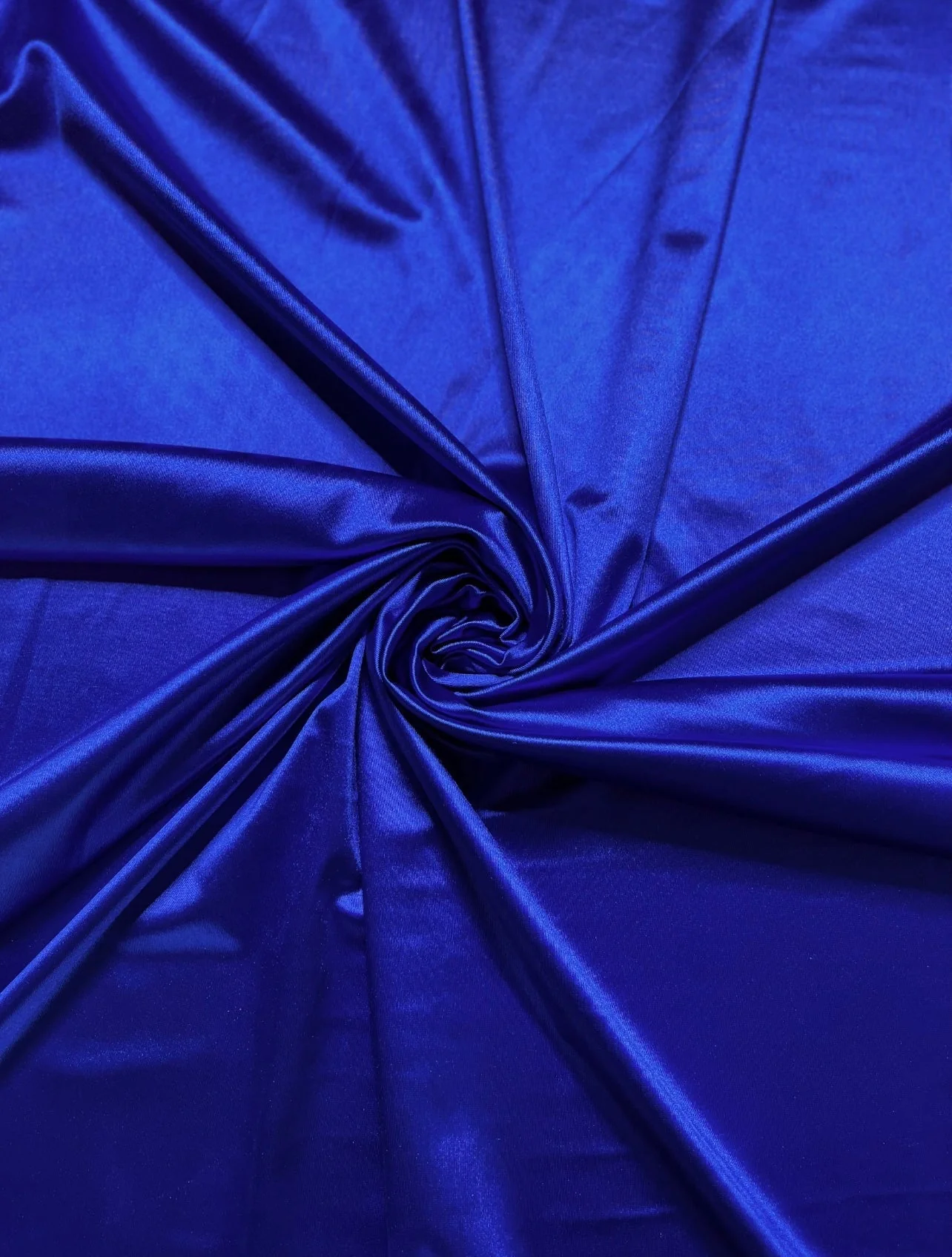 Royal Blue Shiny Nylon Spandex - Image 7