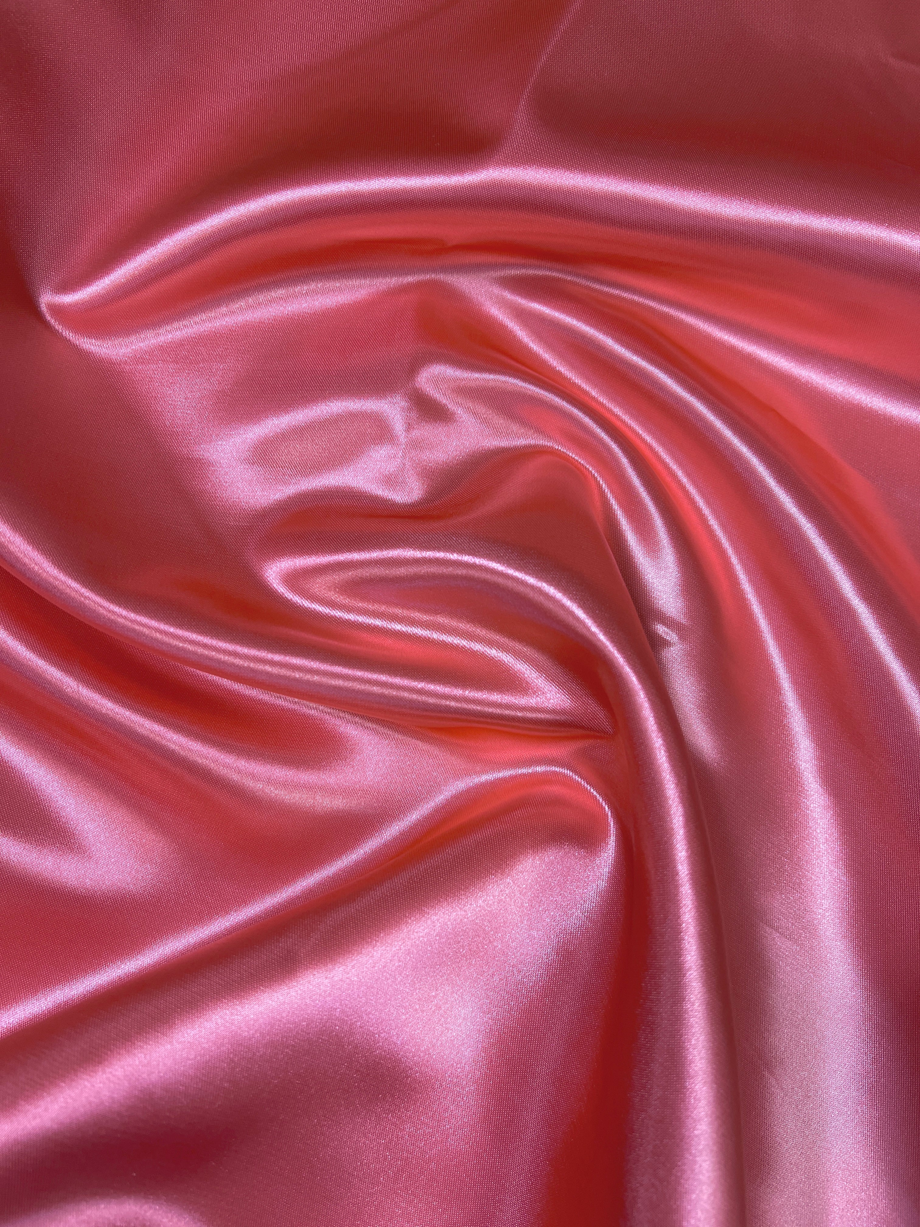 Coral Duchesse Satin