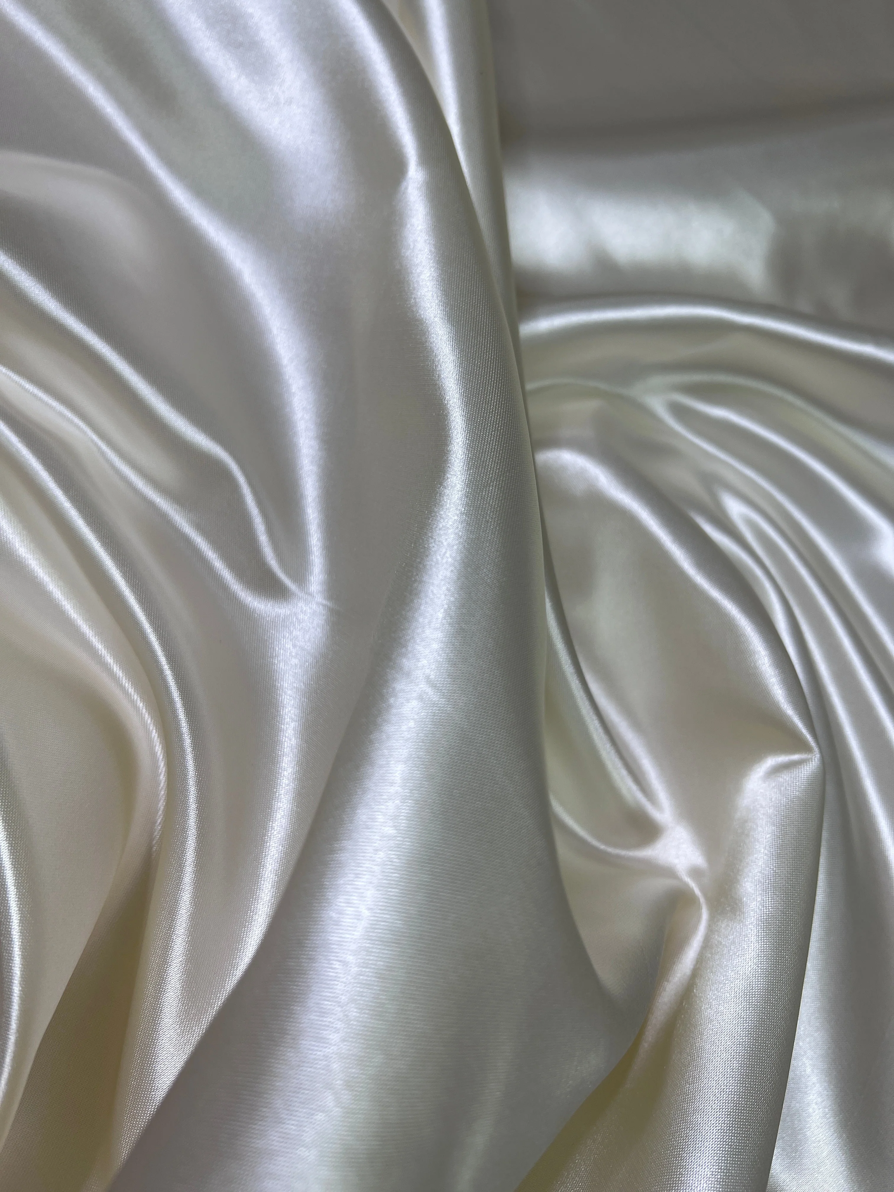 Cream Duchesse Satin - Image 5