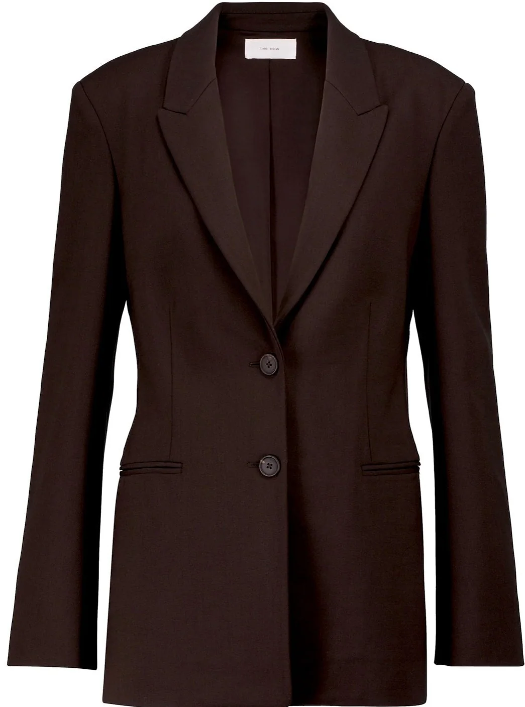 Dark Brown Poly Poplin - Image 2