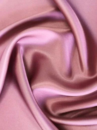 Deep Blush Silky Stretch Satin