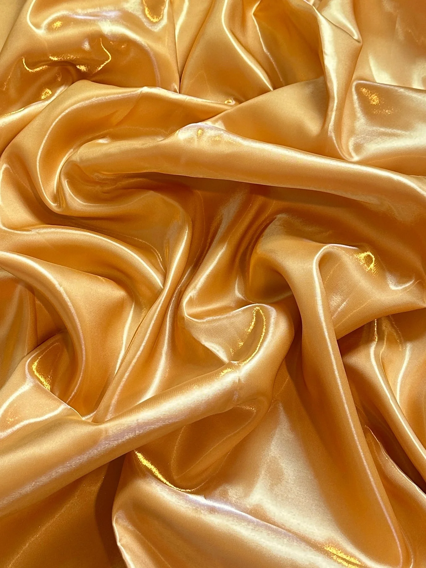 Deep Gold Liquid Bridal Satin - Image 6