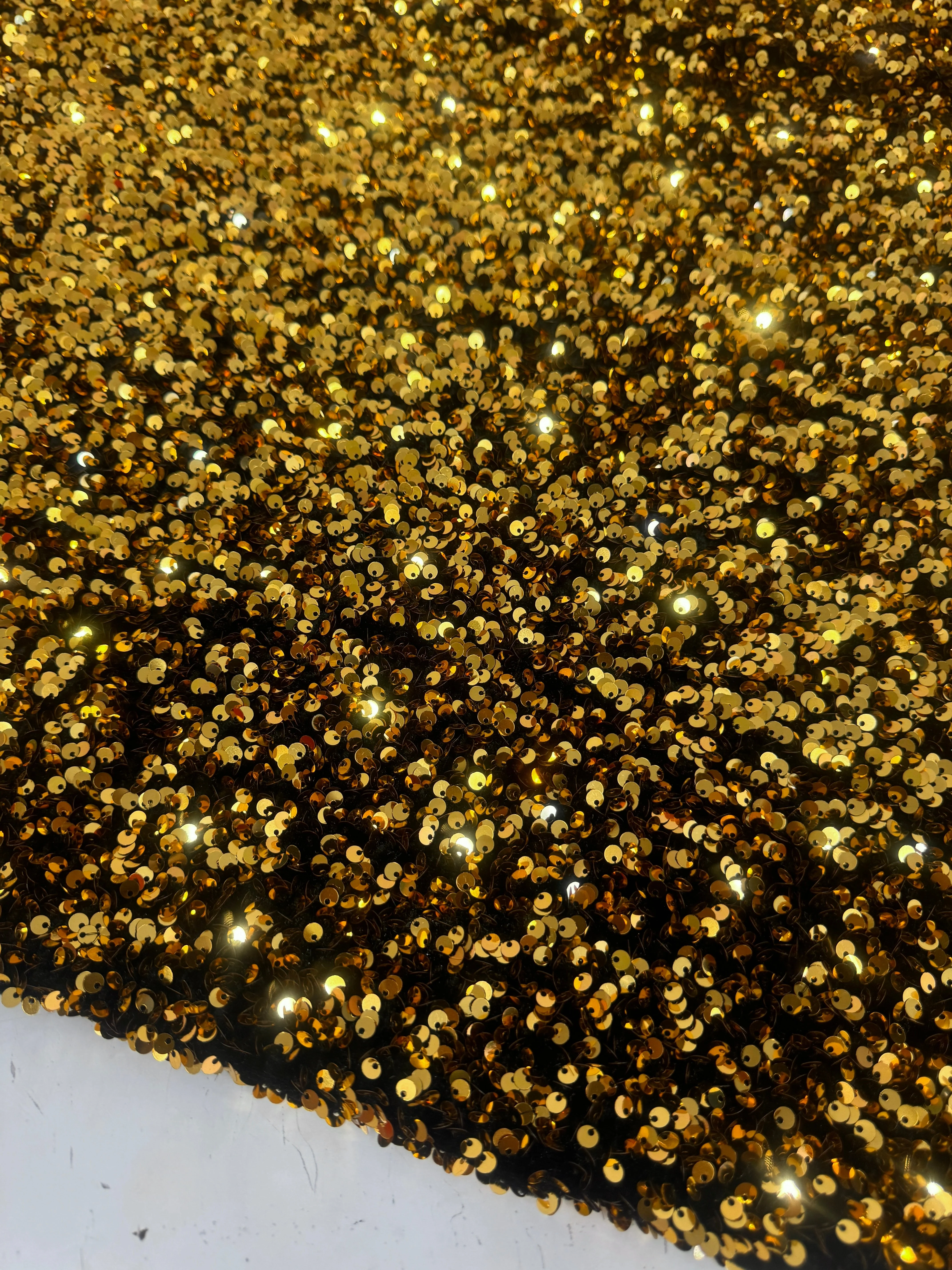 Deep Gold Sequin on Velvet - Image 10
