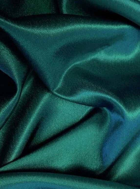 Teal Green Satin - Image 2