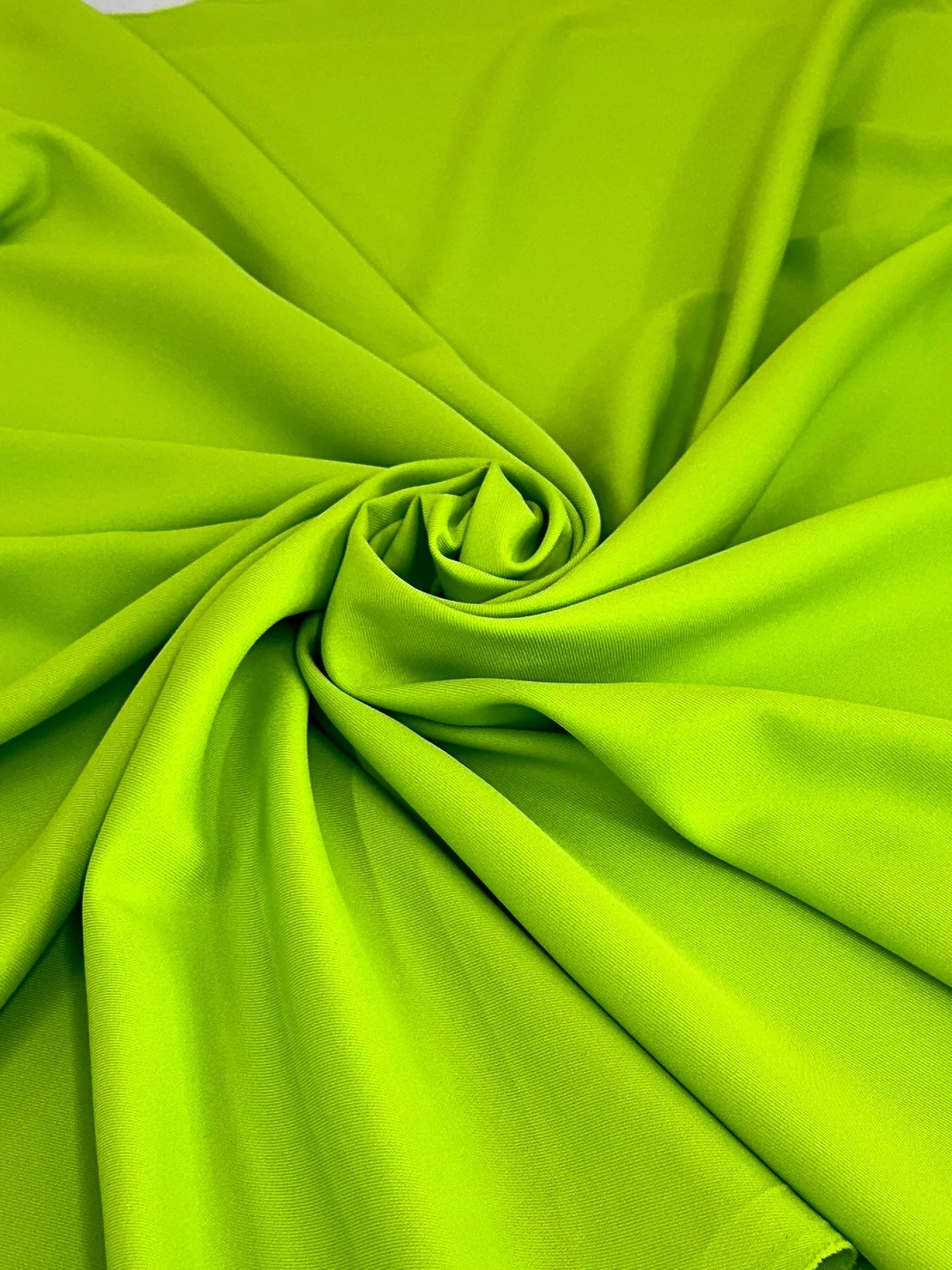 Deluxe Lime Green Gabardine - Image 10