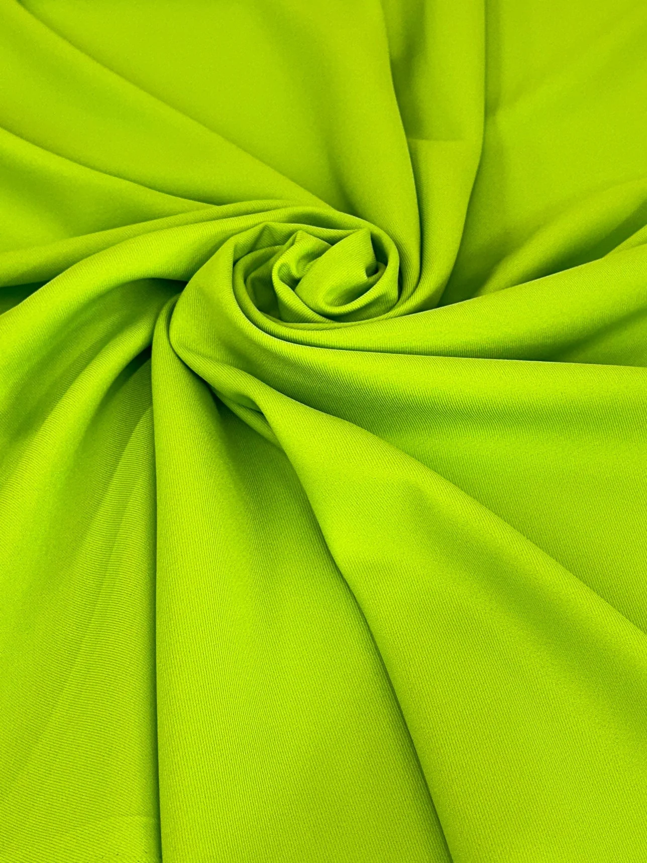 Deluxe Lime Green Gabardine - Image 8