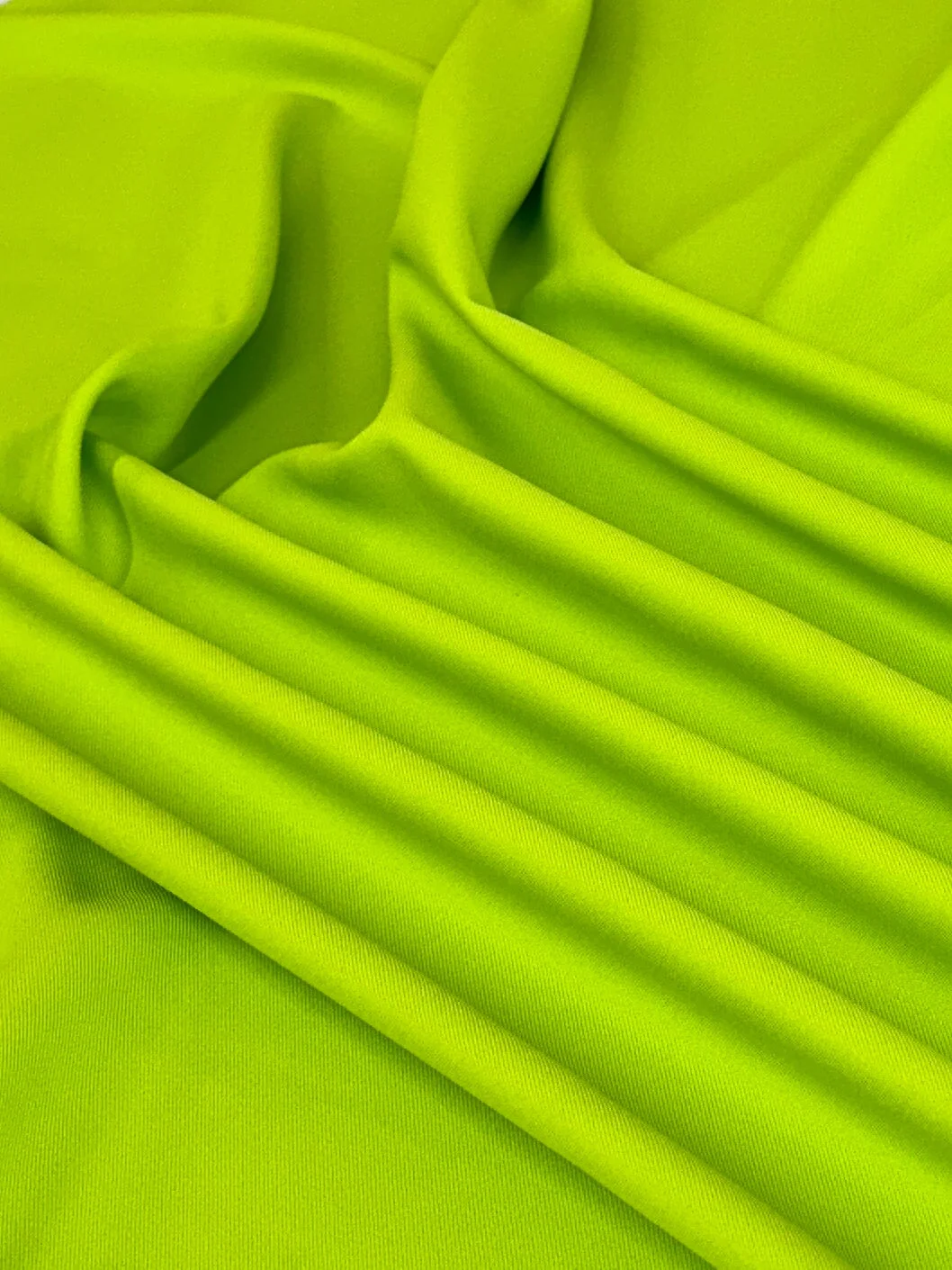 Deluxe Lime Green Gabardine - Image 9