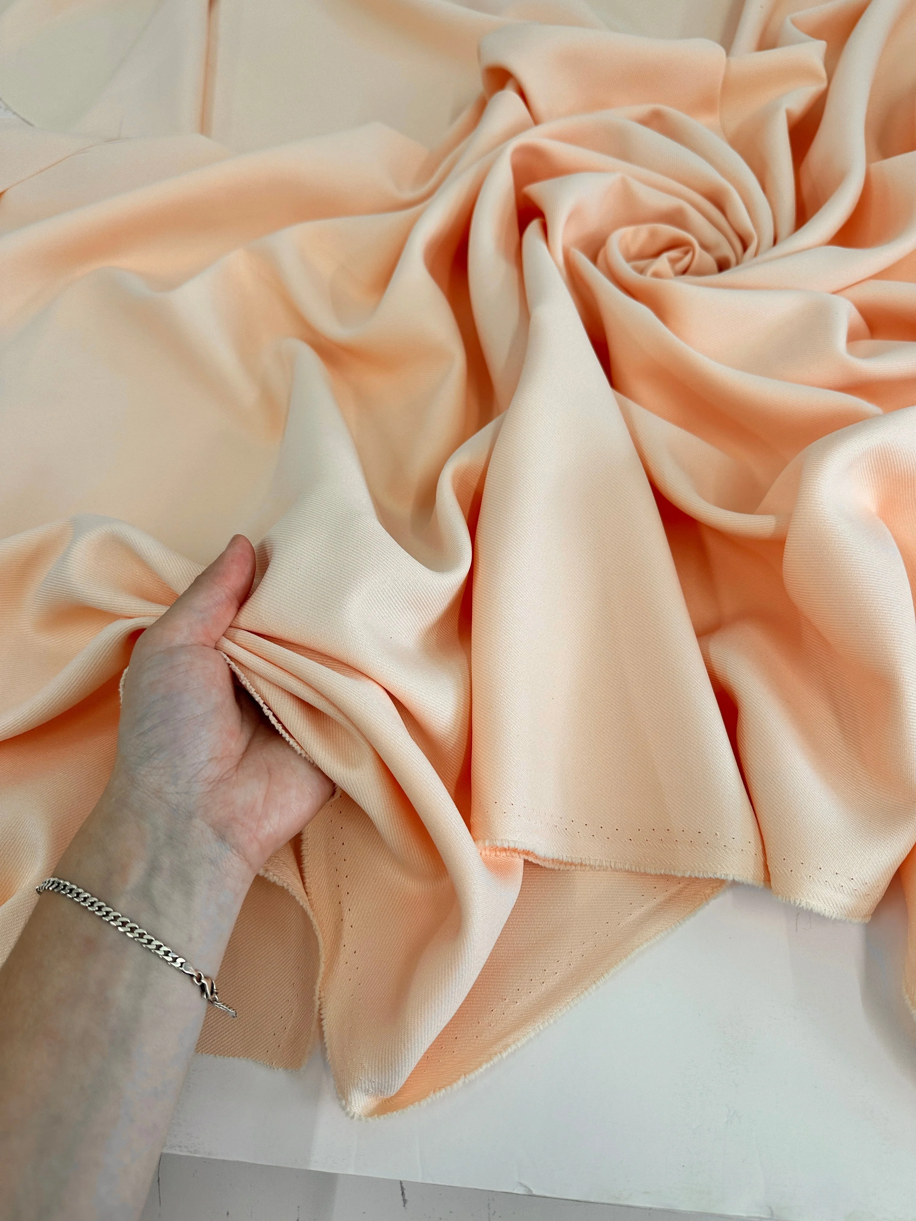 Deluxe Peach Gabardine - Image 5