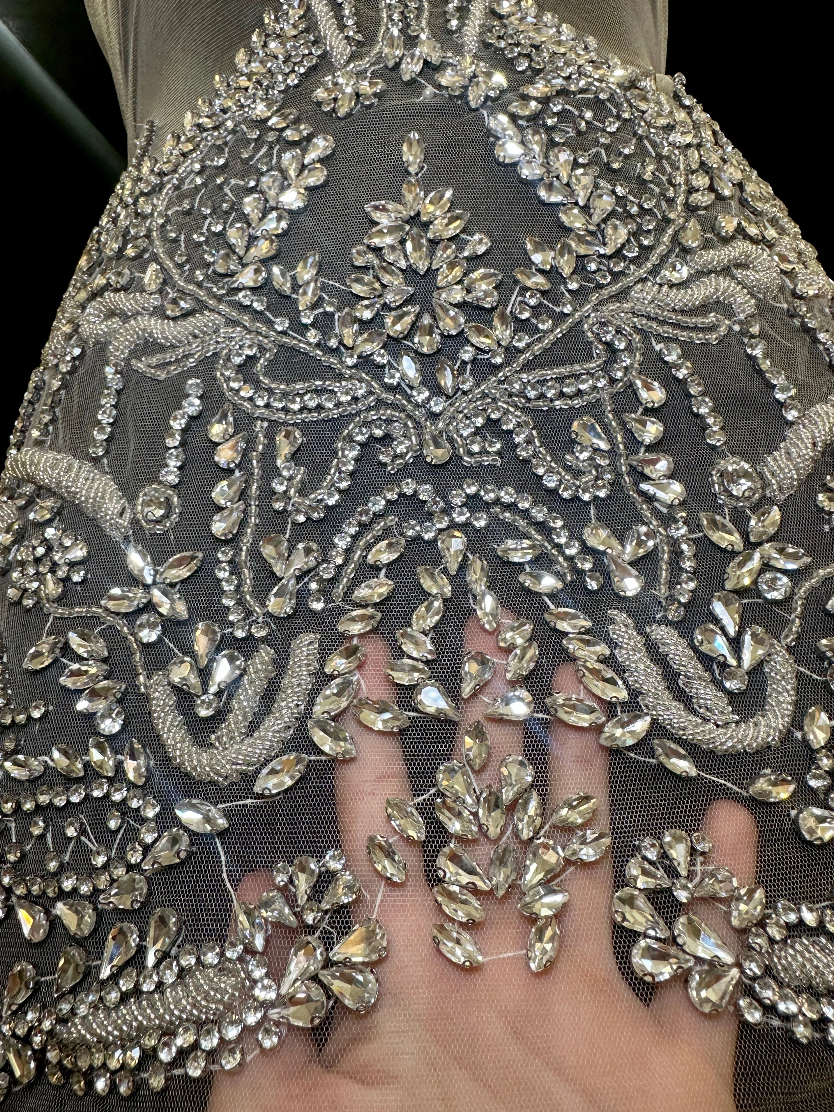 Drew Rhinestones Bodice Applique - Image 3