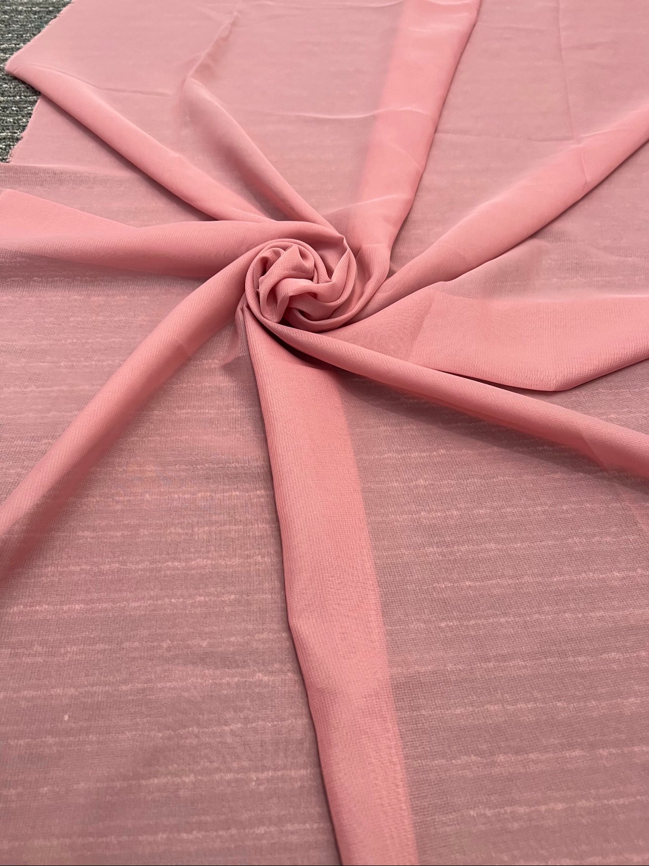 Dusty Rose Chiffon - Image 3