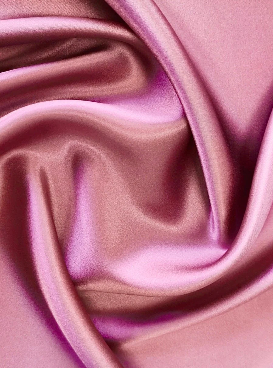 Dusty Rose Duchesse Satin