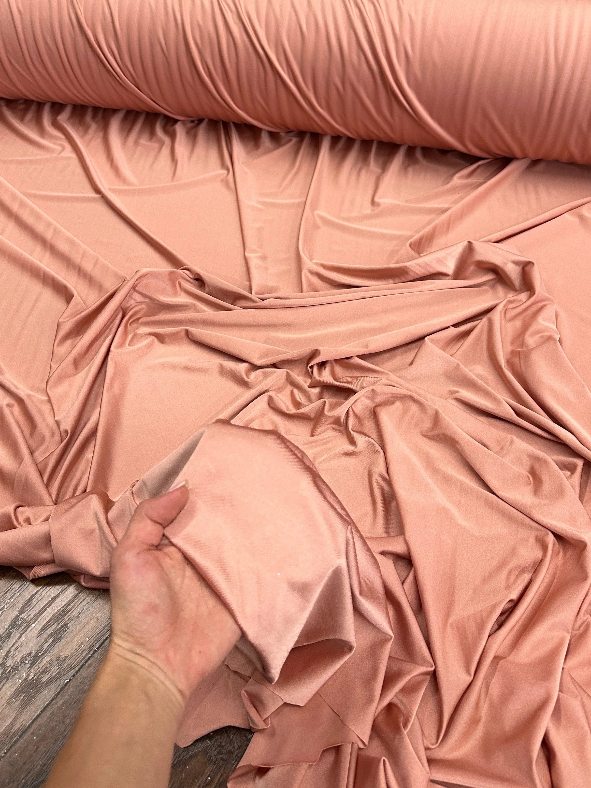 Dusty Rose Lulu Yoga Nylon Spandex - Image 7