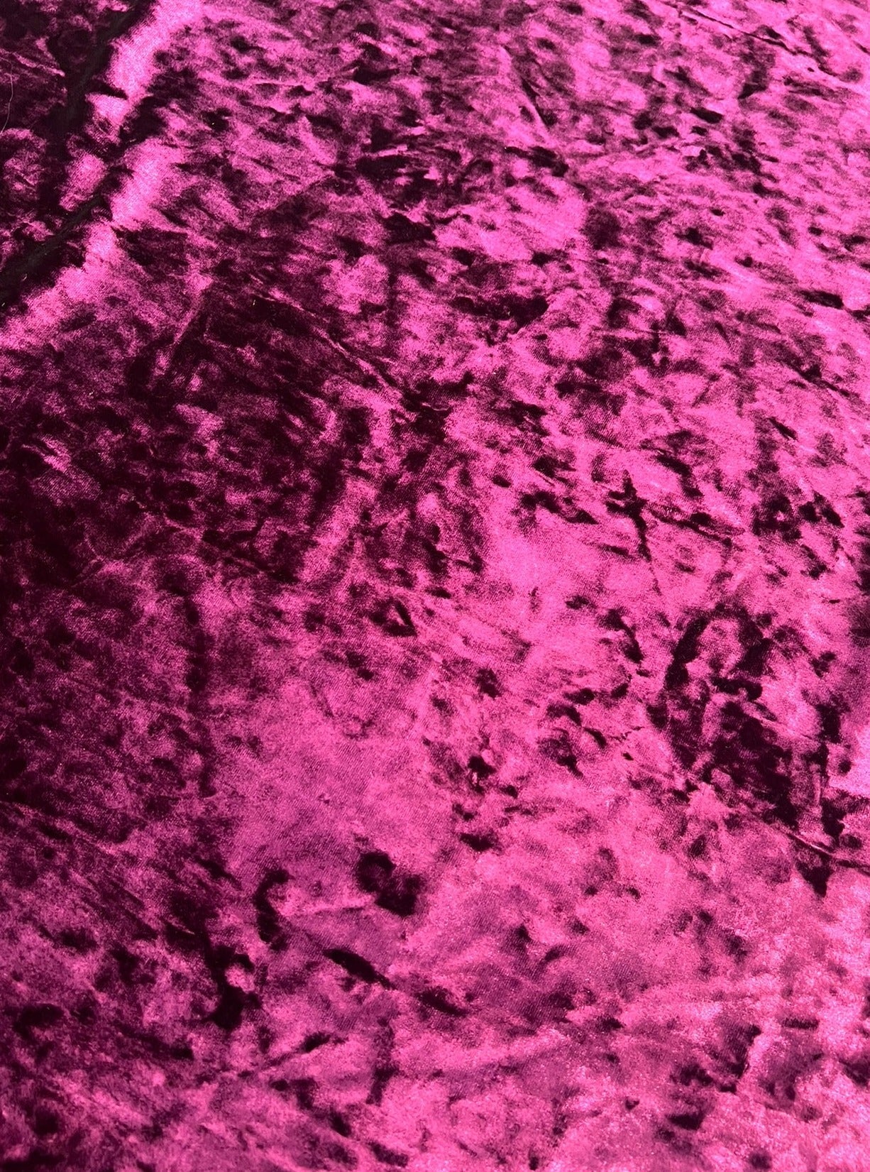 Eggplant Stretch Crushed Velvet - Image 7