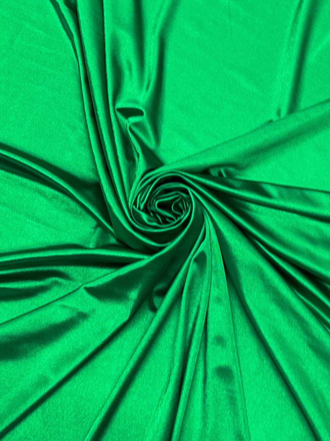 Kelly Green Shiny Nylon Spandex - Image 5