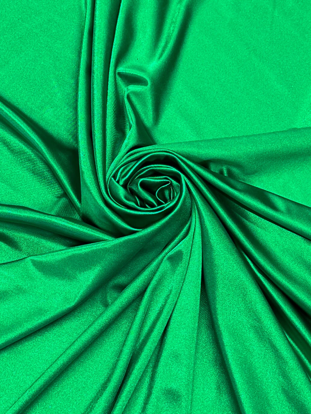 Kelly Green Shiny Nylon Spandex - Image 7