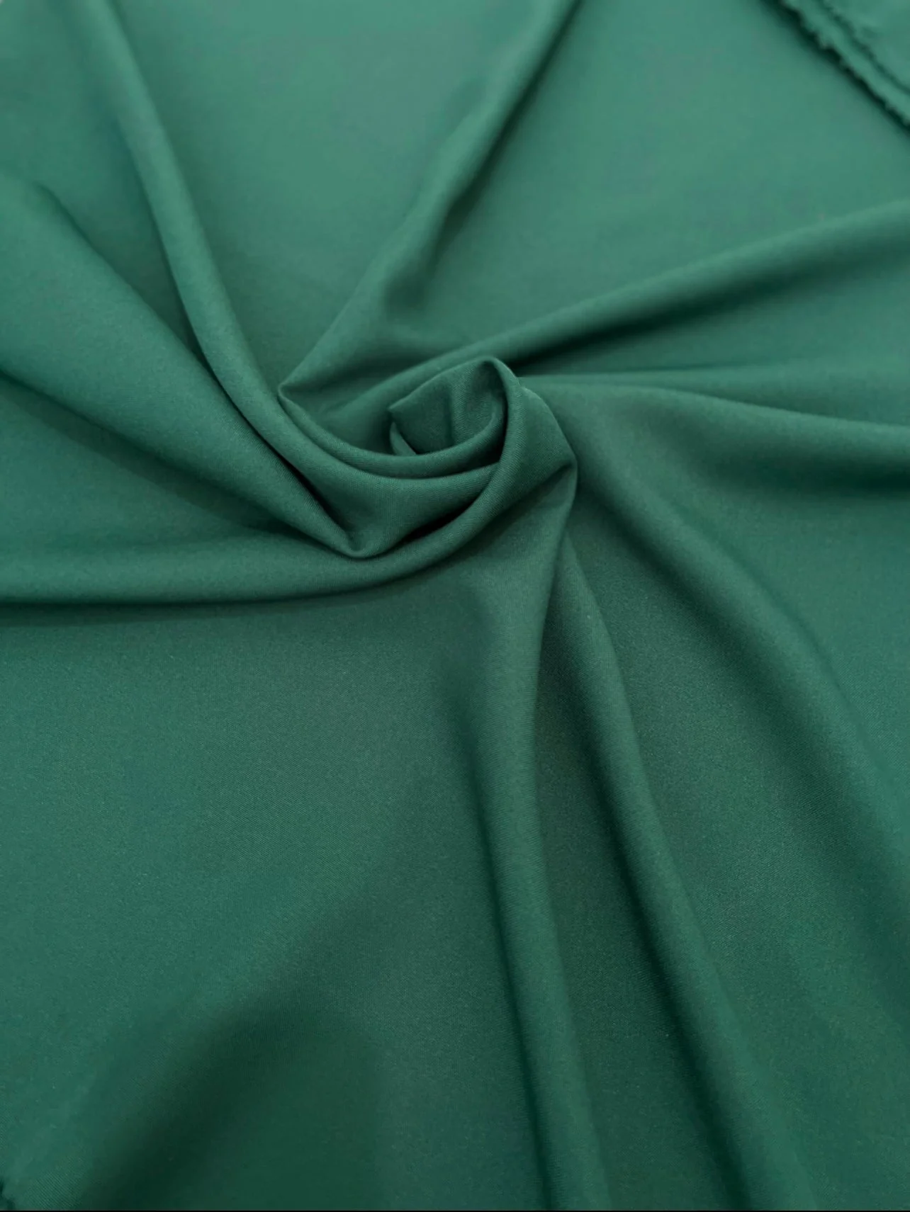 Forest Green Poly Poplin