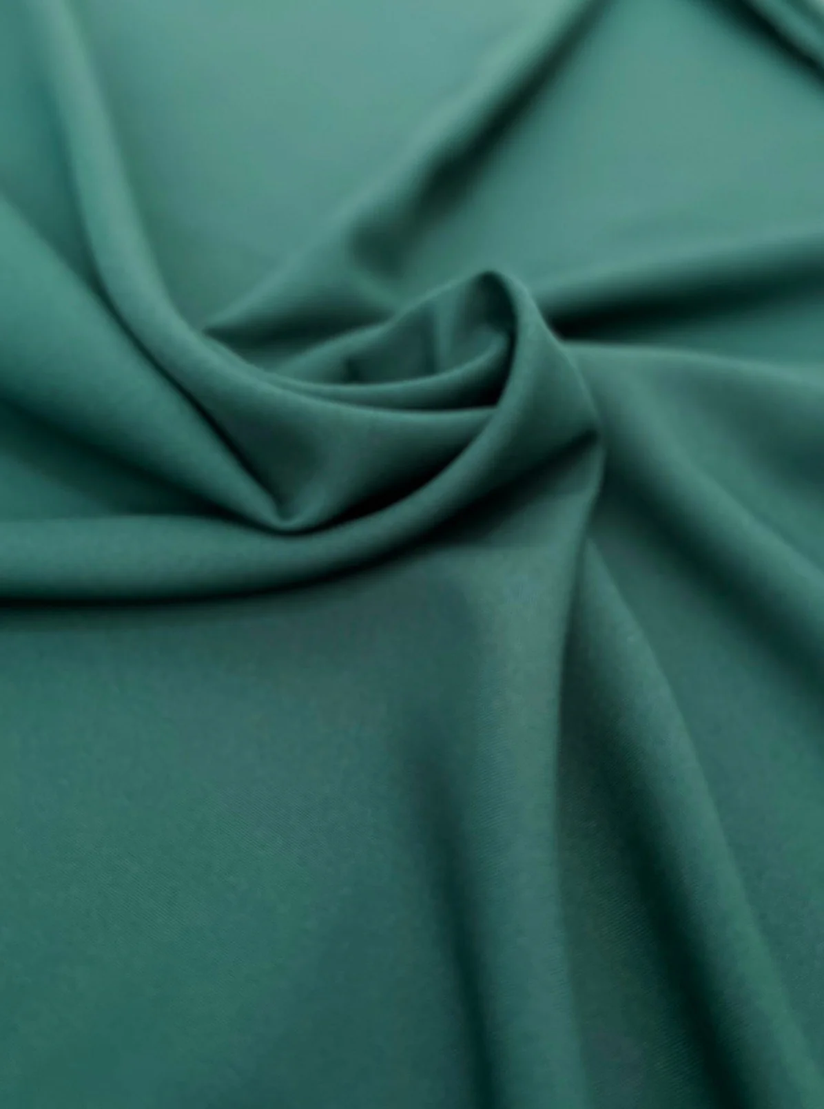 Forest Green Poly Poplin - Image 2