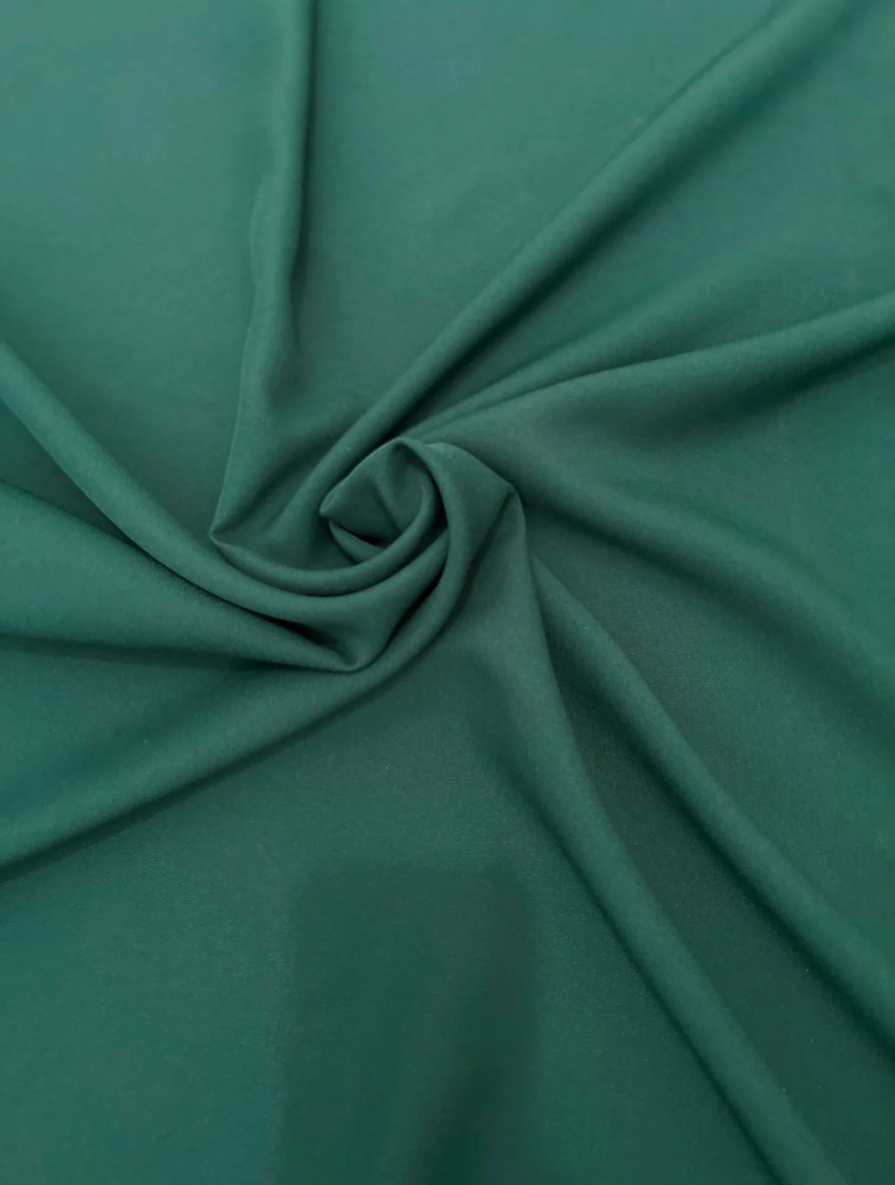 Forest Green Poly Poplin - Image 4