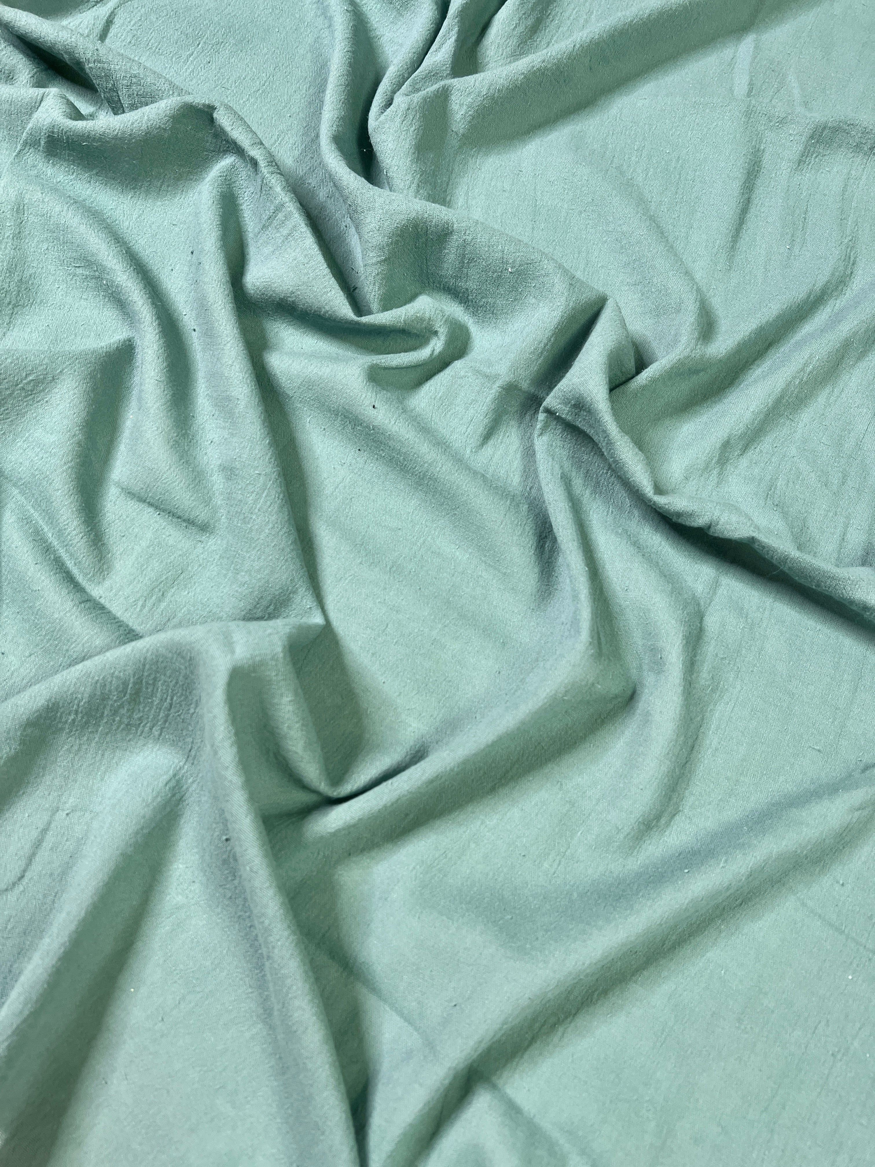 Forest Green Cotton Gauze - Image 4