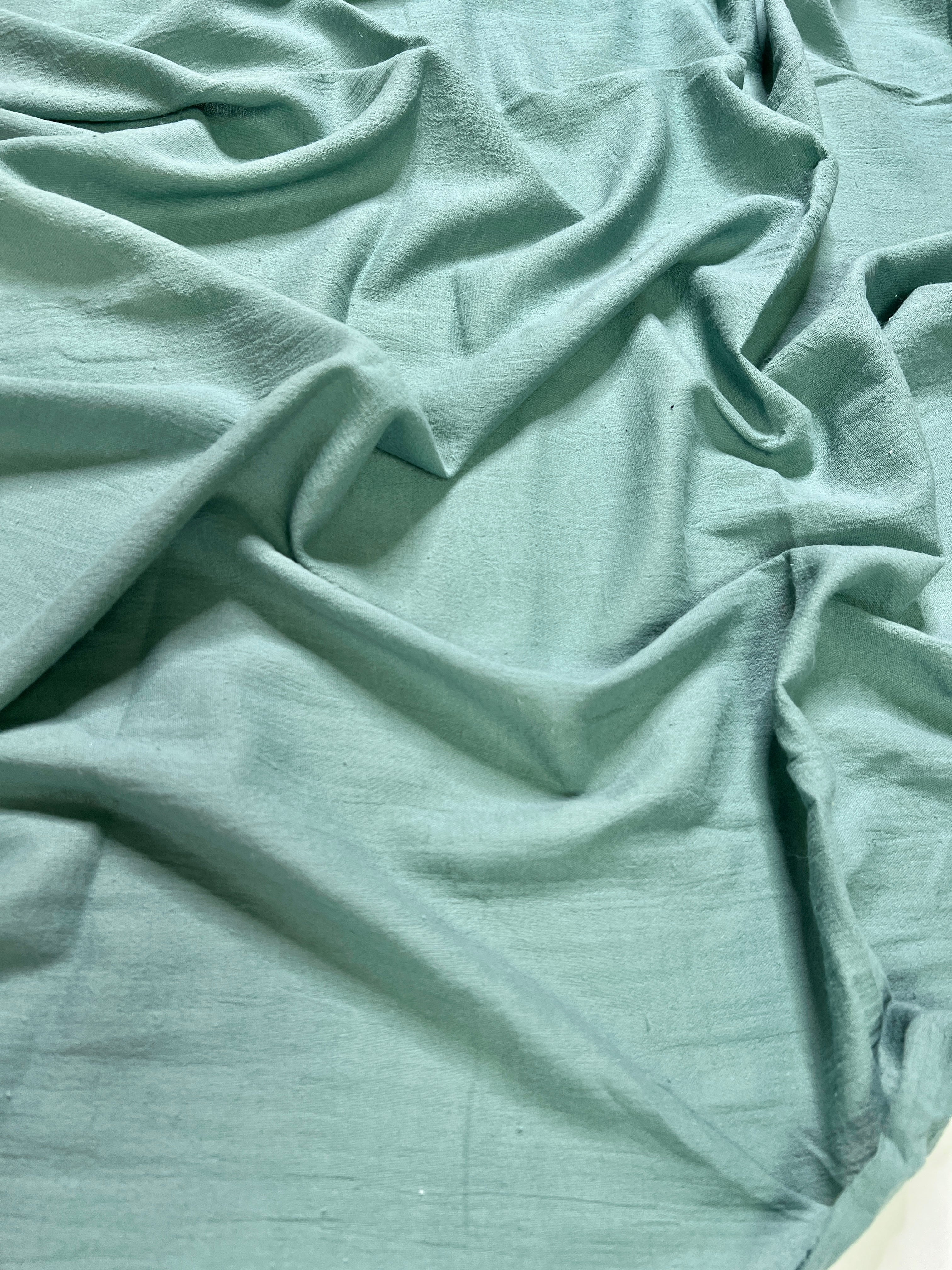 Forest Green Cotton Gauze - Image 5