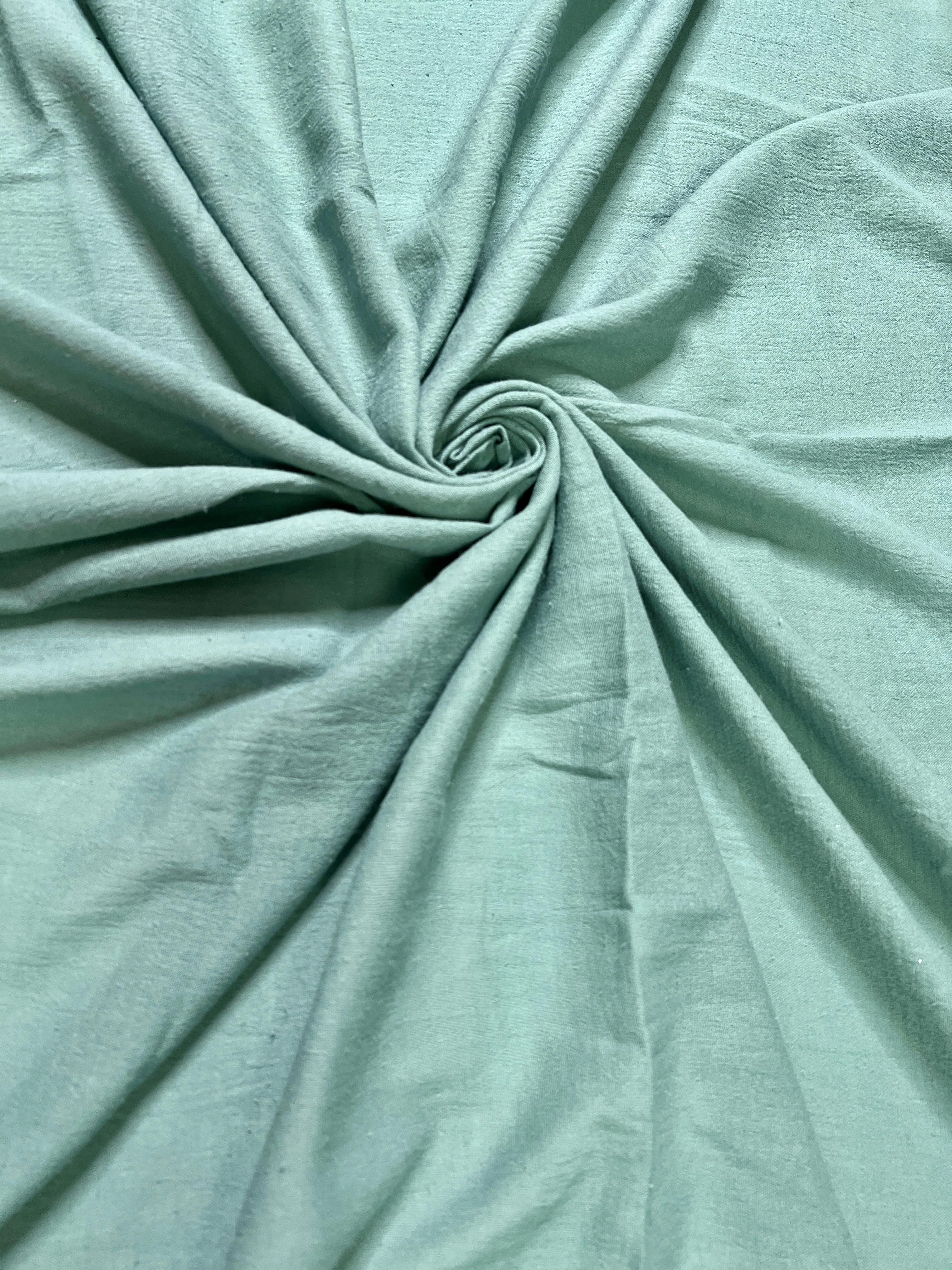 Forest Green Cotton Gauze - Image 6