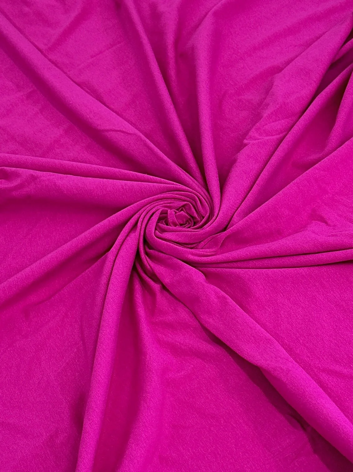 Fuchsia Cotton Jersey Knit - Image 6