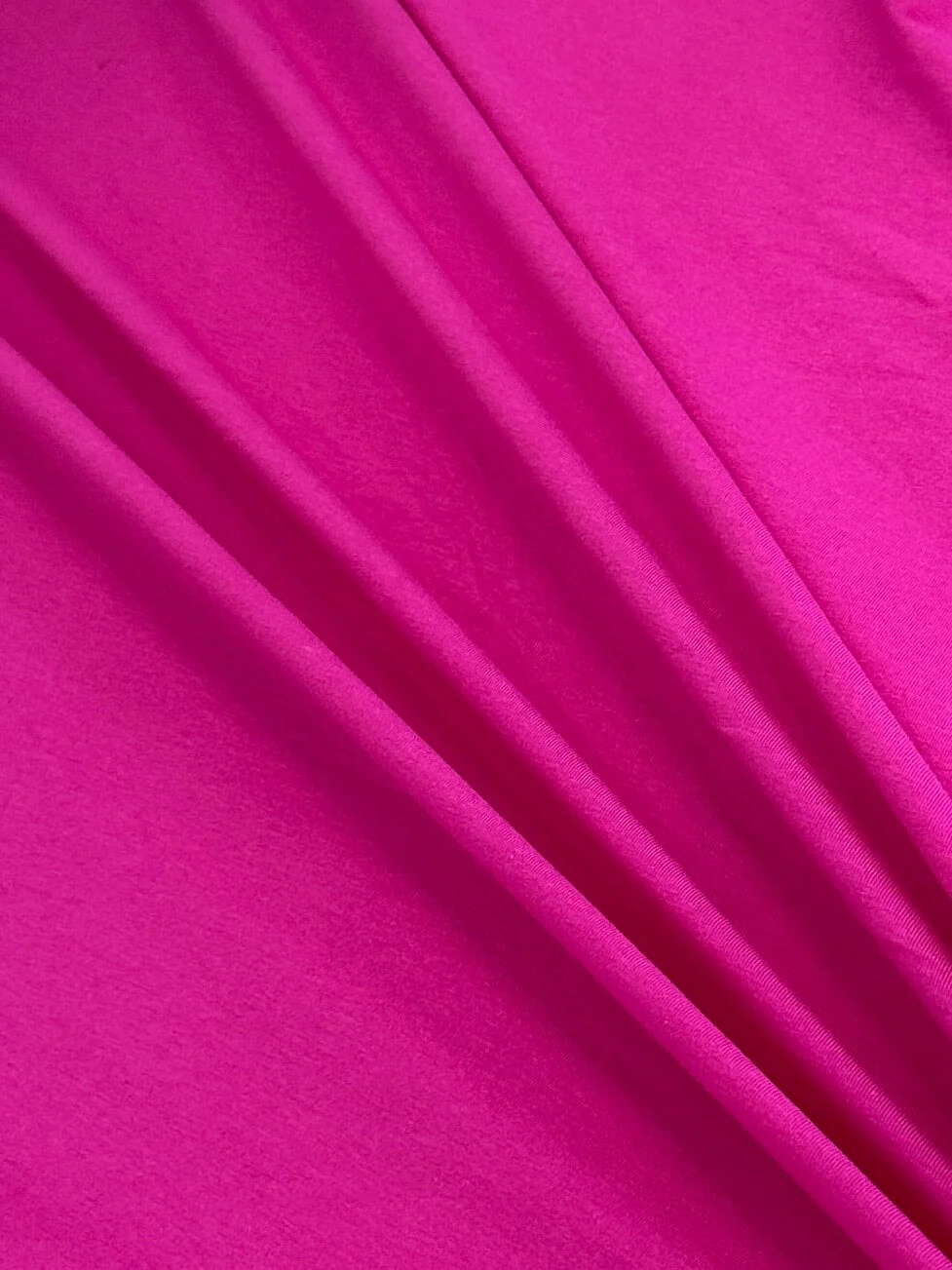 Fuchsia Cotton Jersey Knit - Image 7