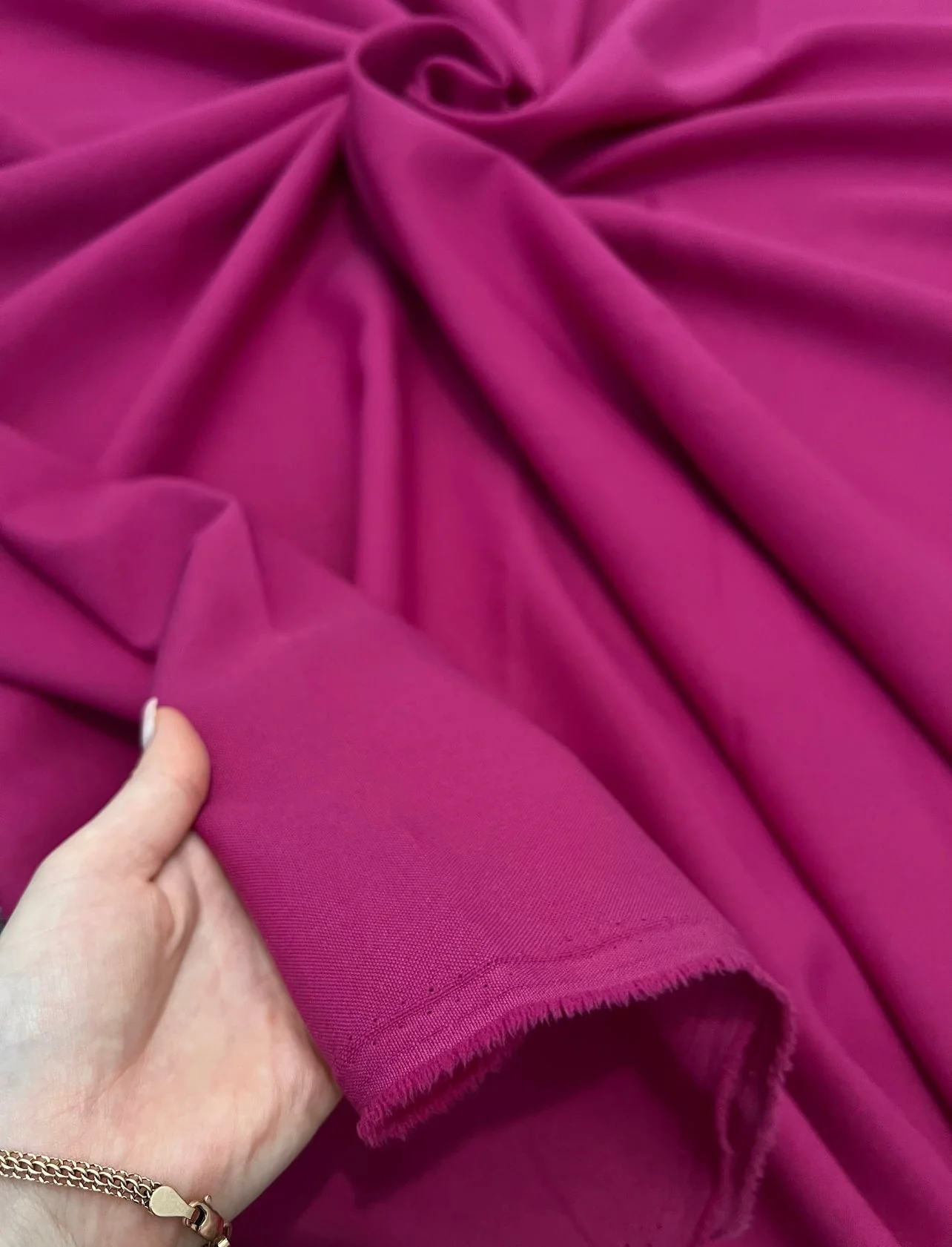 Fuchsia Poly Poplin - Image 11