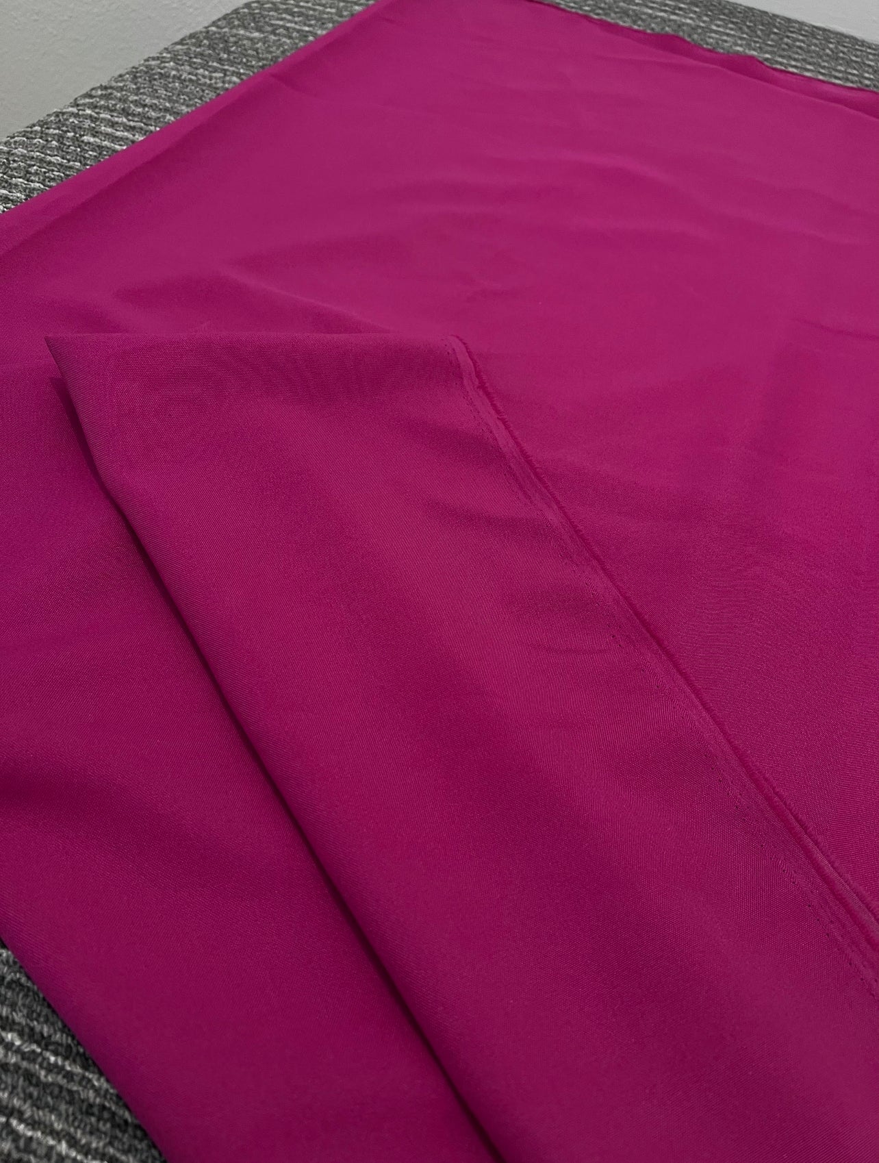 Fuchsia Poly Poplin - Image 3