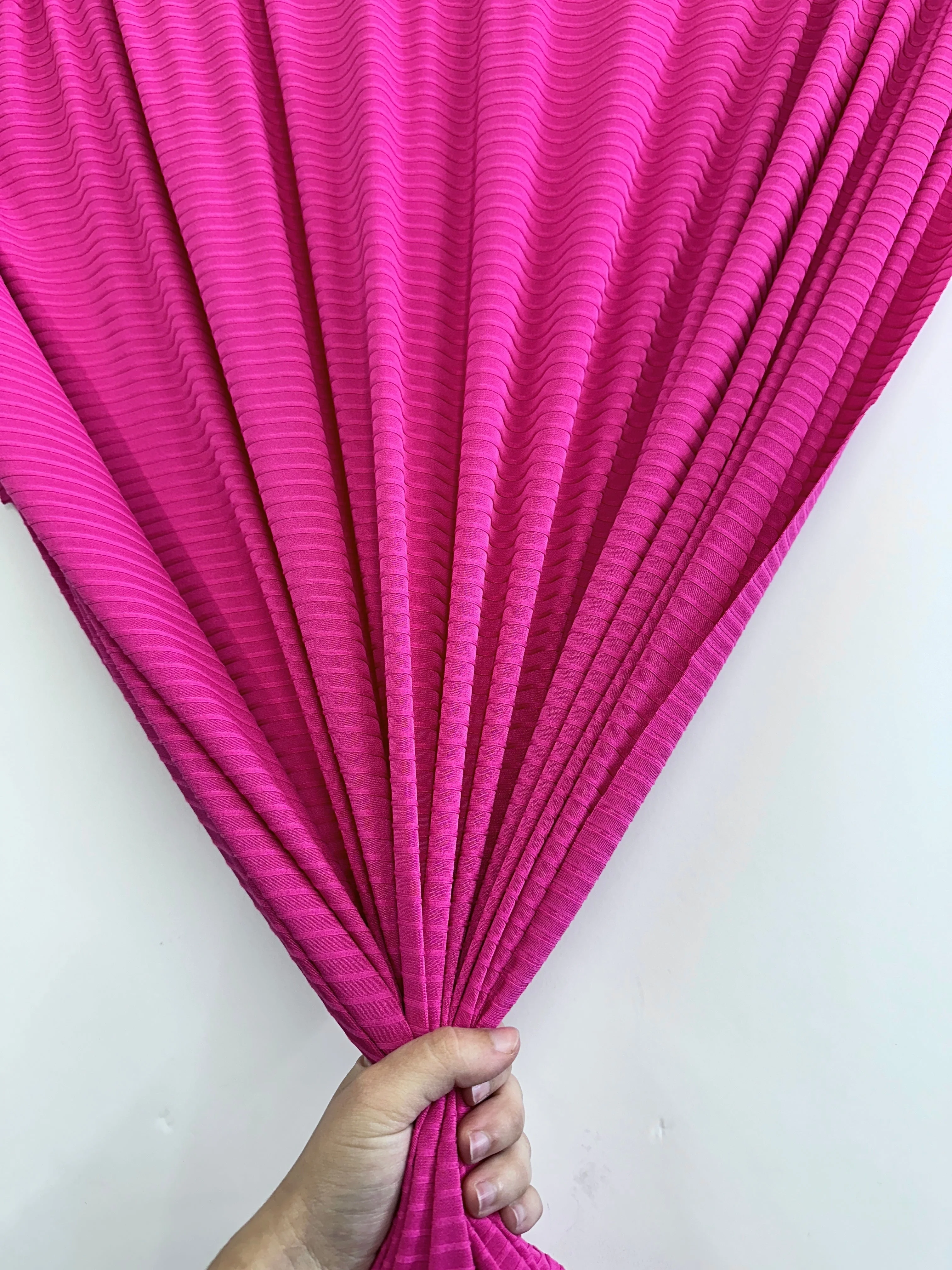Fuchsia Rib Knit - Image 3