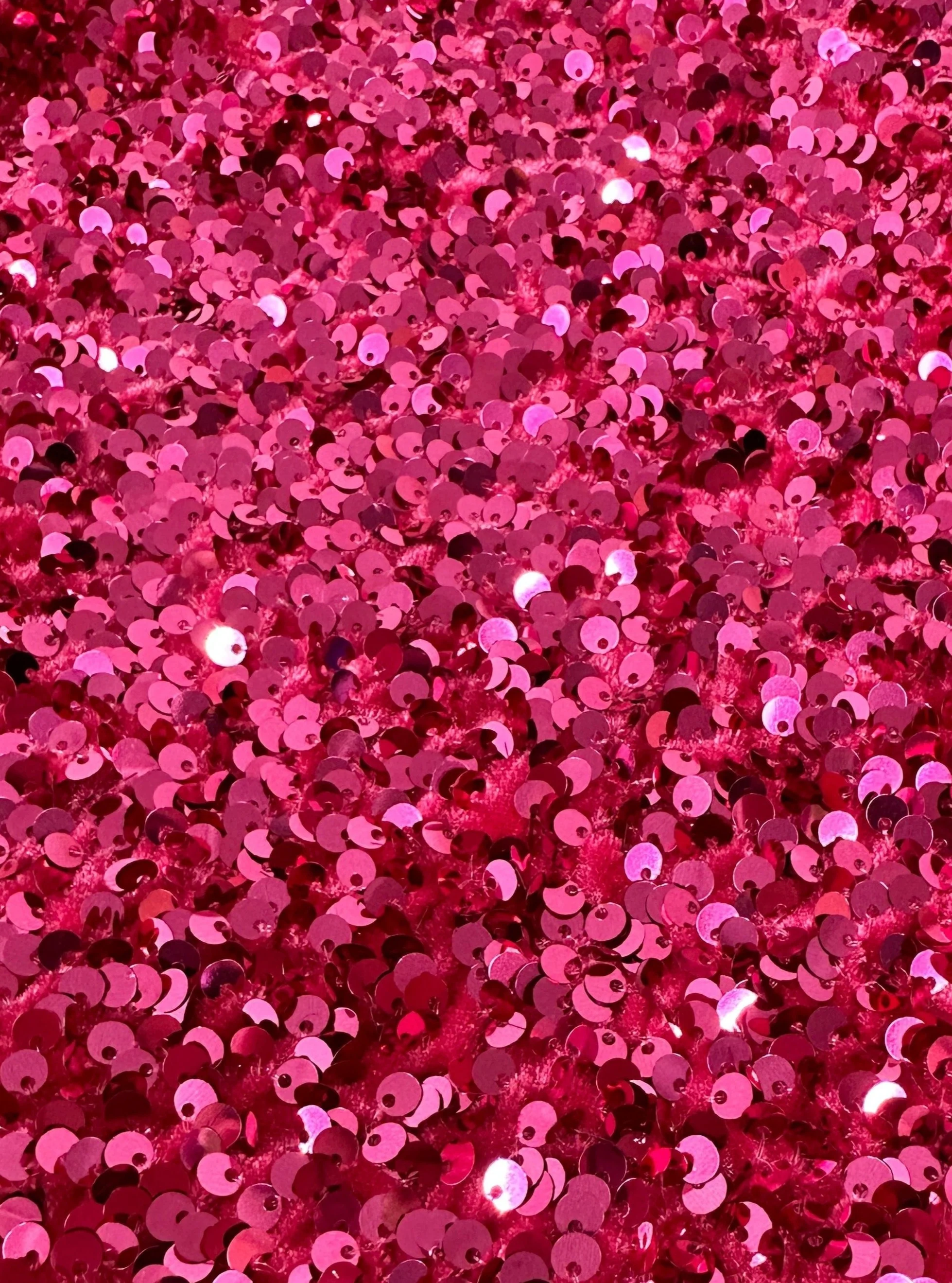 Fuchsia Sequin on Velvet - Image 3