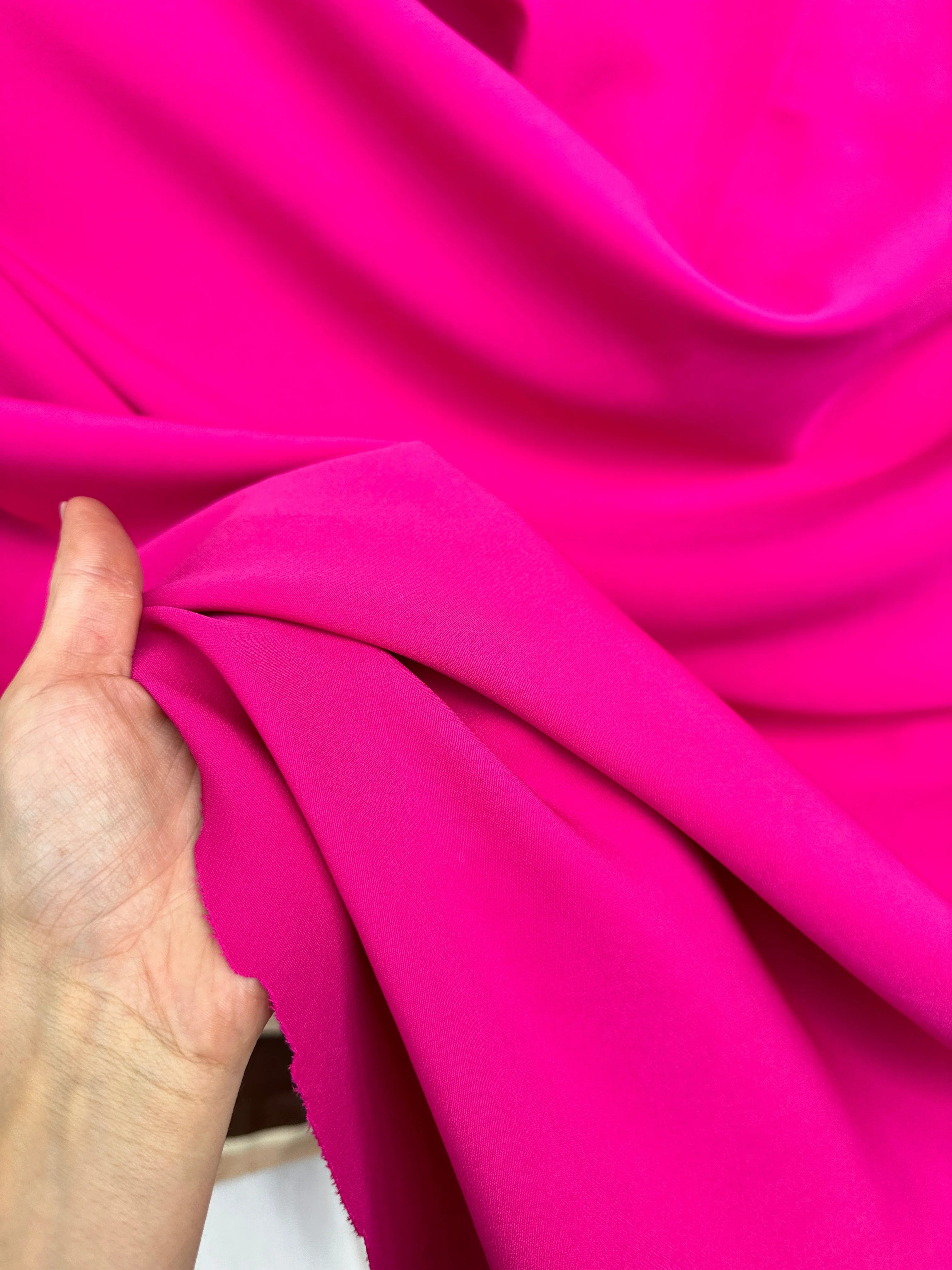 Fuchsia Stretch Crepe - Image 9