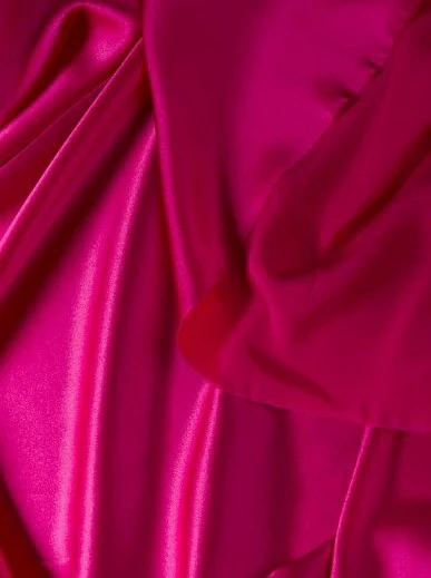 Fuchsia Silky Stretch Satin - Image 3