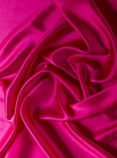 Fuchsia Silky Stretch Satin - Image 6