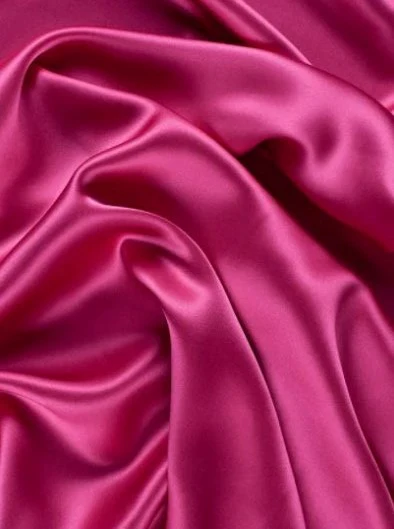 Fuchsia Silky Stretch Satin - Image 7