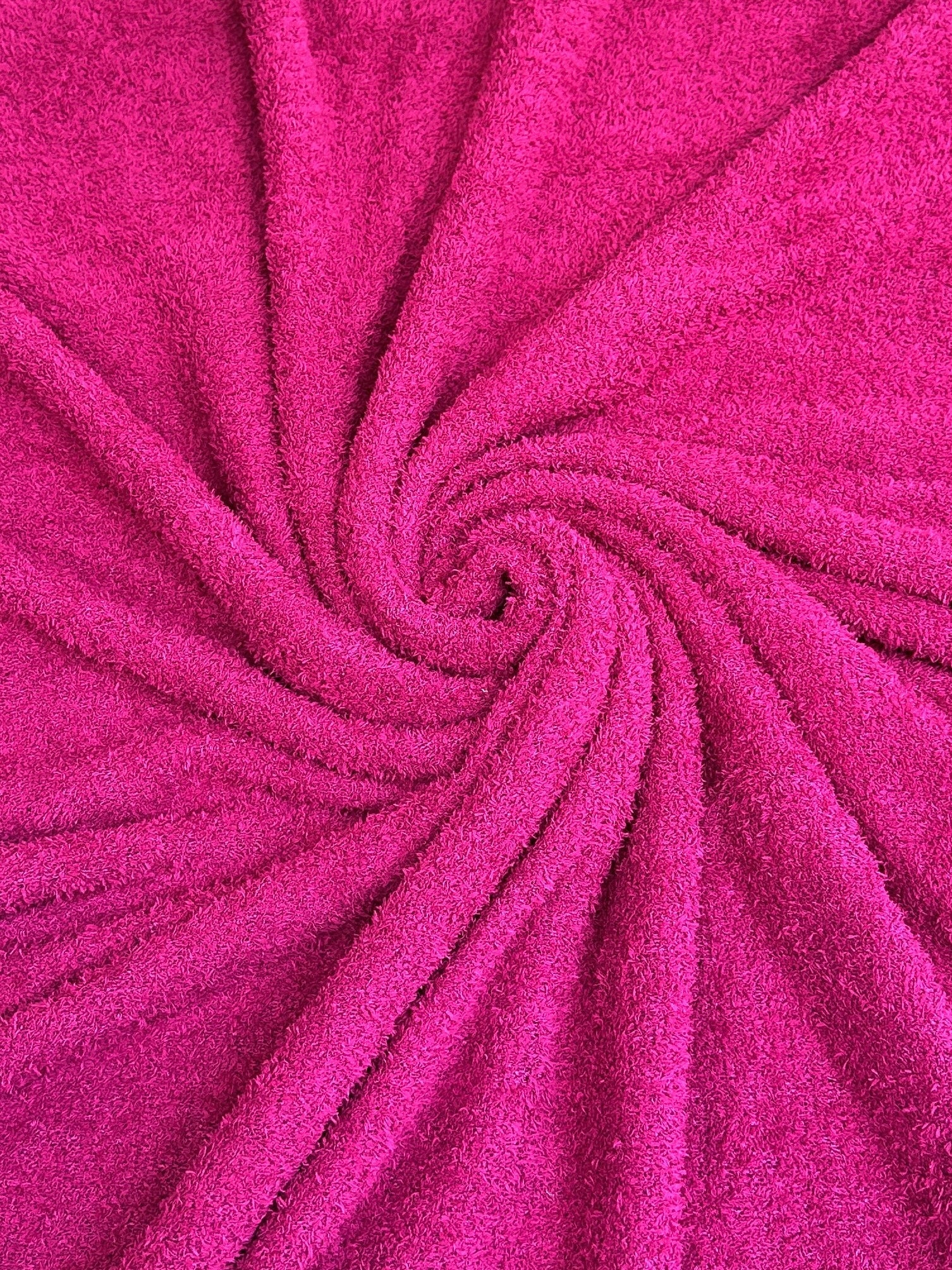 Fuchsia Terry Cloth Knit - Image 5