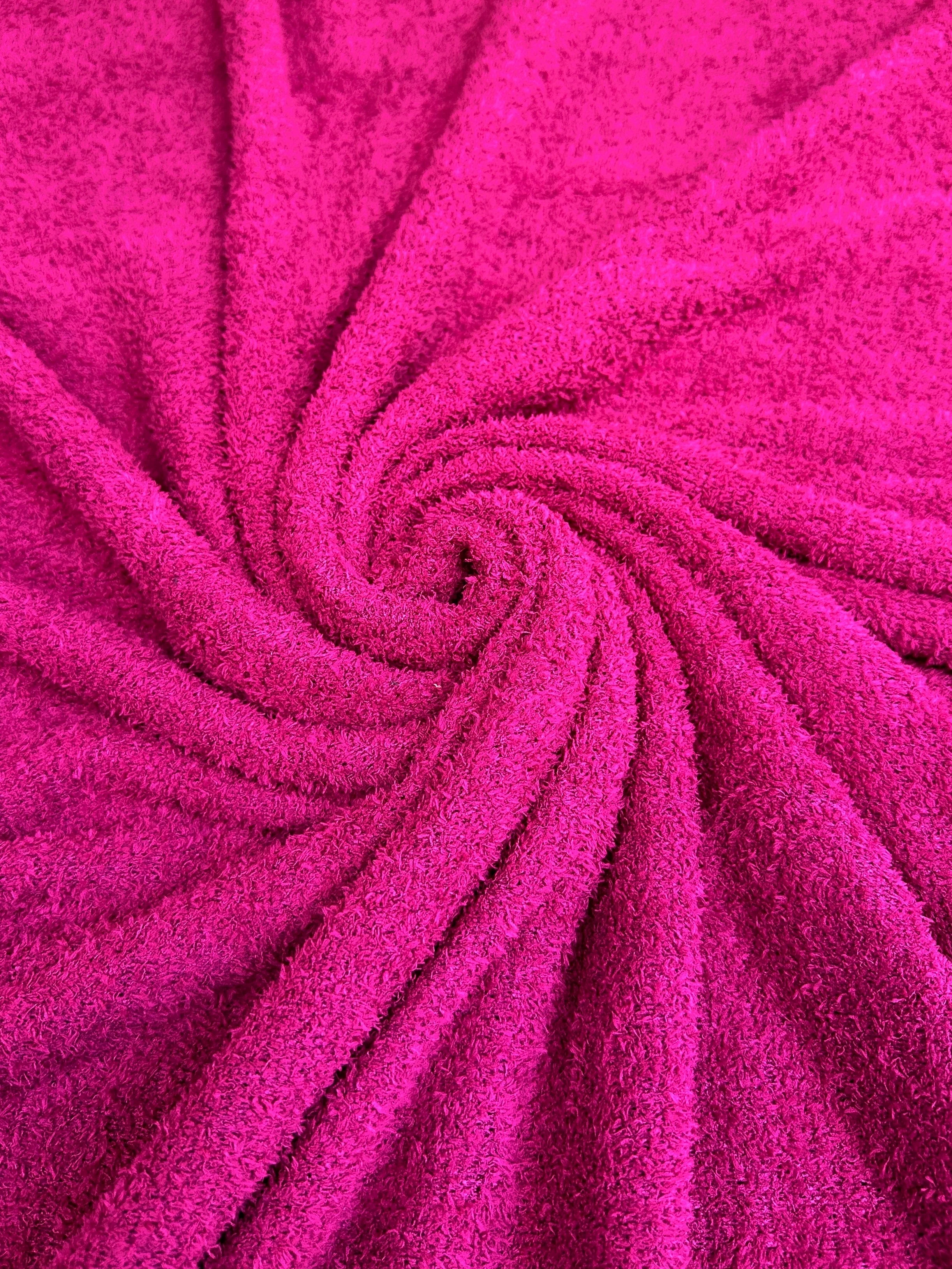 Fuchsia Terry Cloth Knit - Image 7