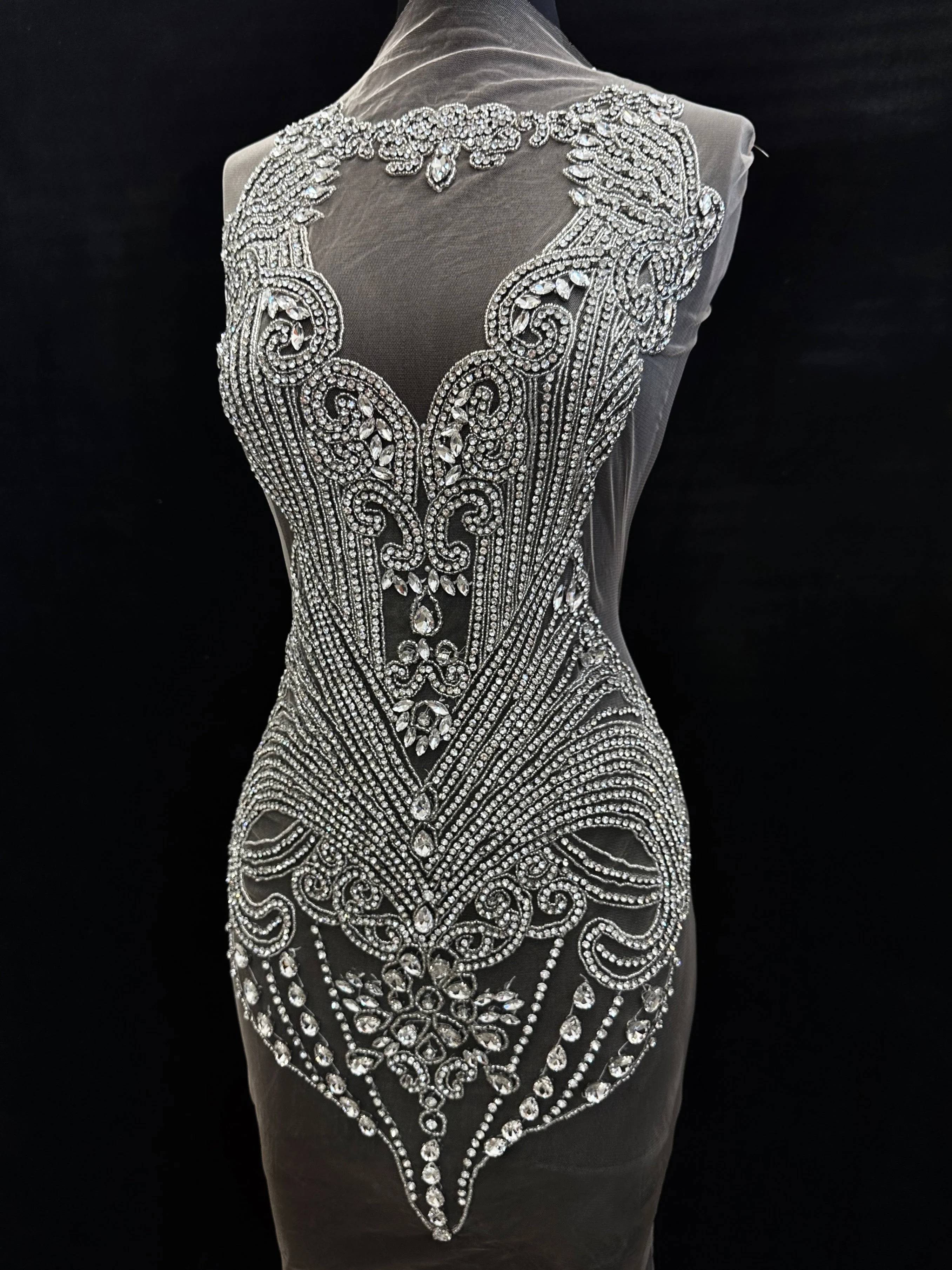 Gigi Rhinestones Bodice Applique