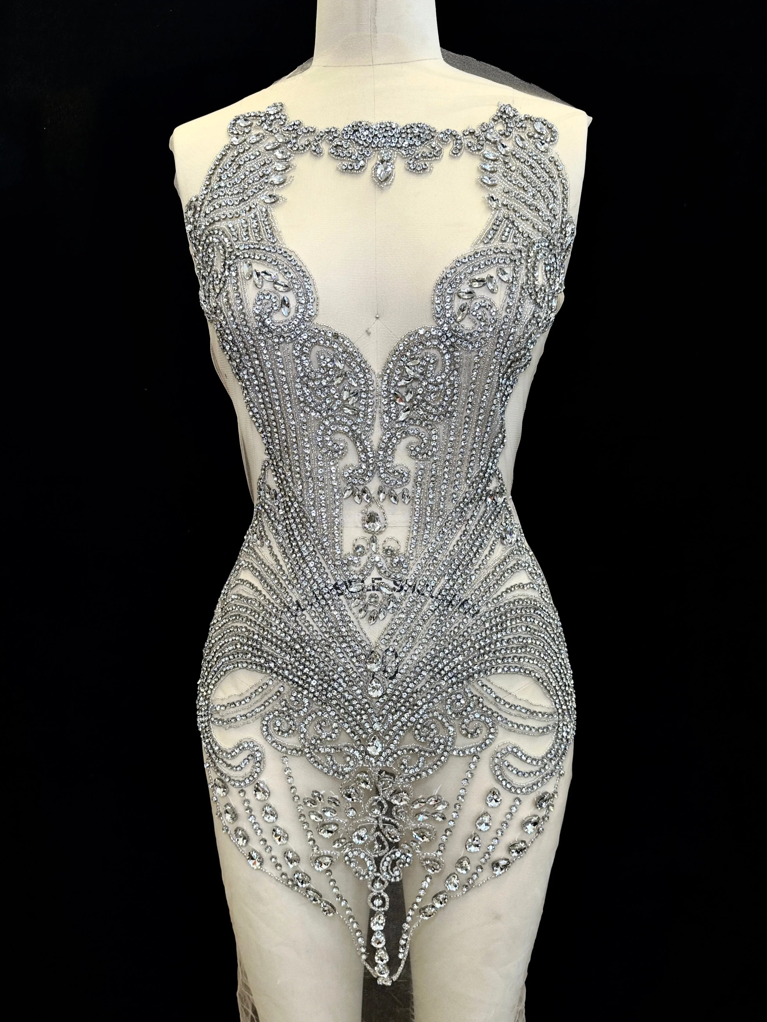 Gigi Rhinestones Bodice Applique - Image 2