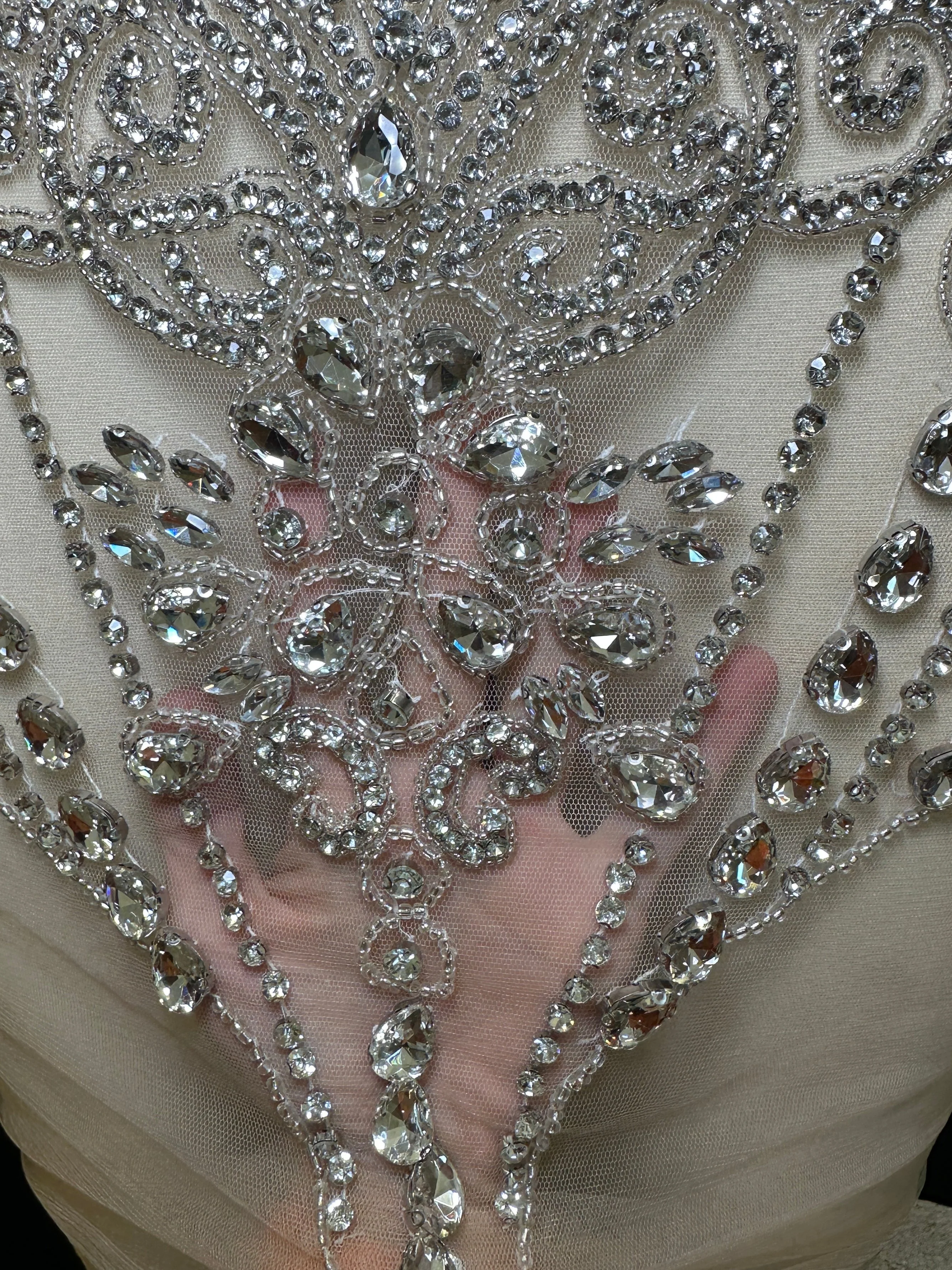 Gigi Rhinestones Bodice Applique - Image 3