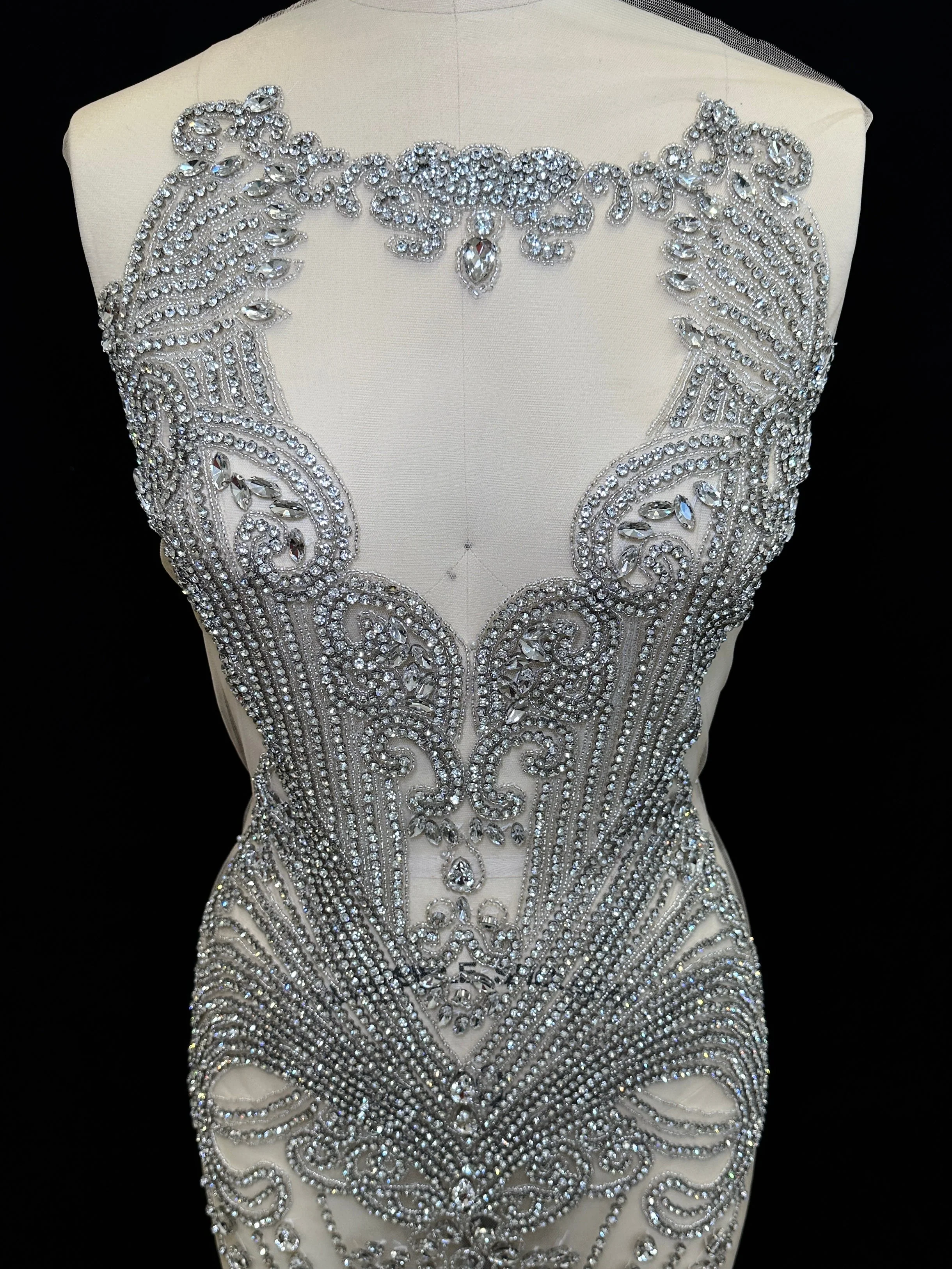 Gigi Rhinestones Bodice Applique - Image 4