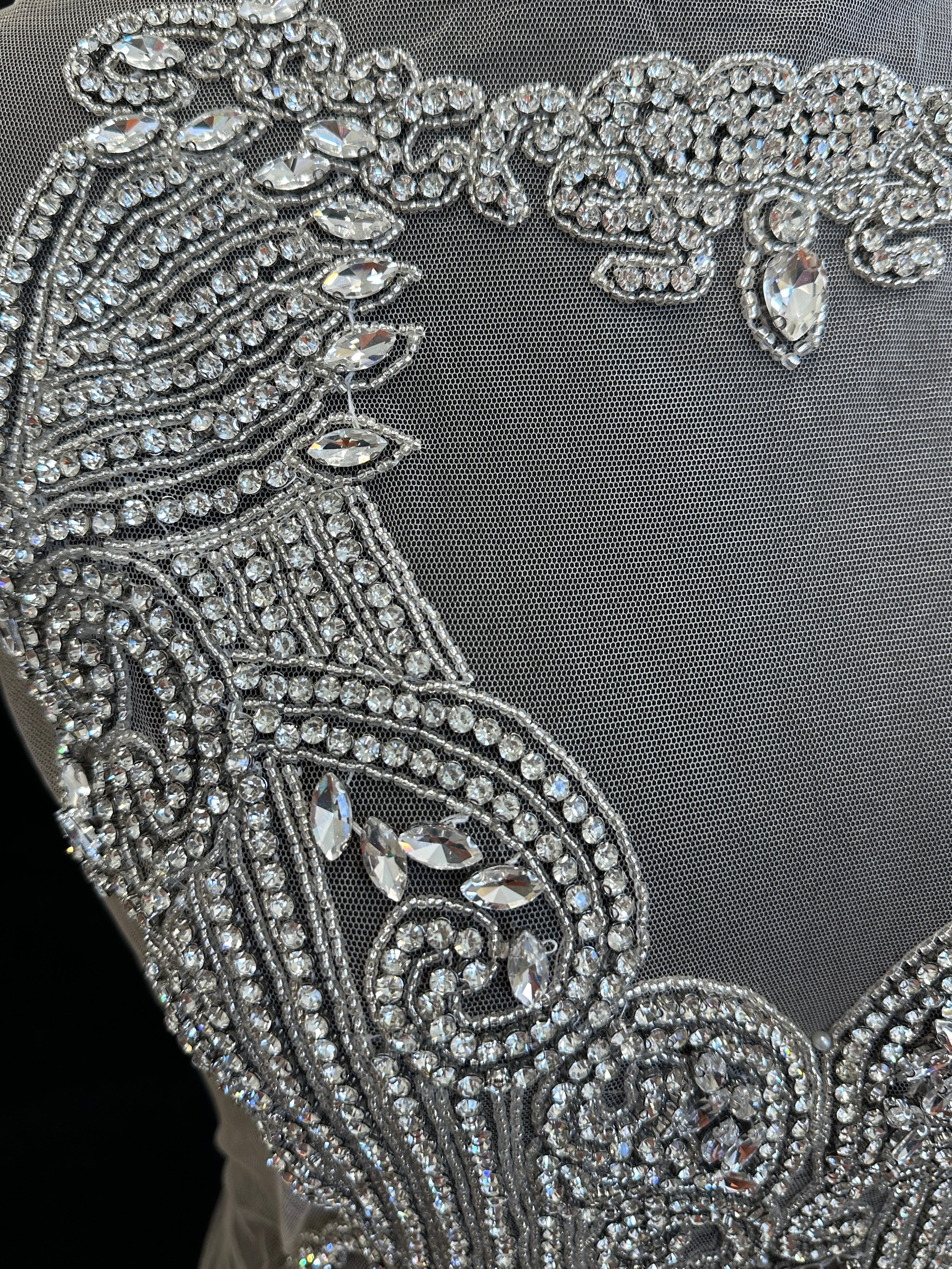 Gigi Rhinestones Bodice Applique - Image 5