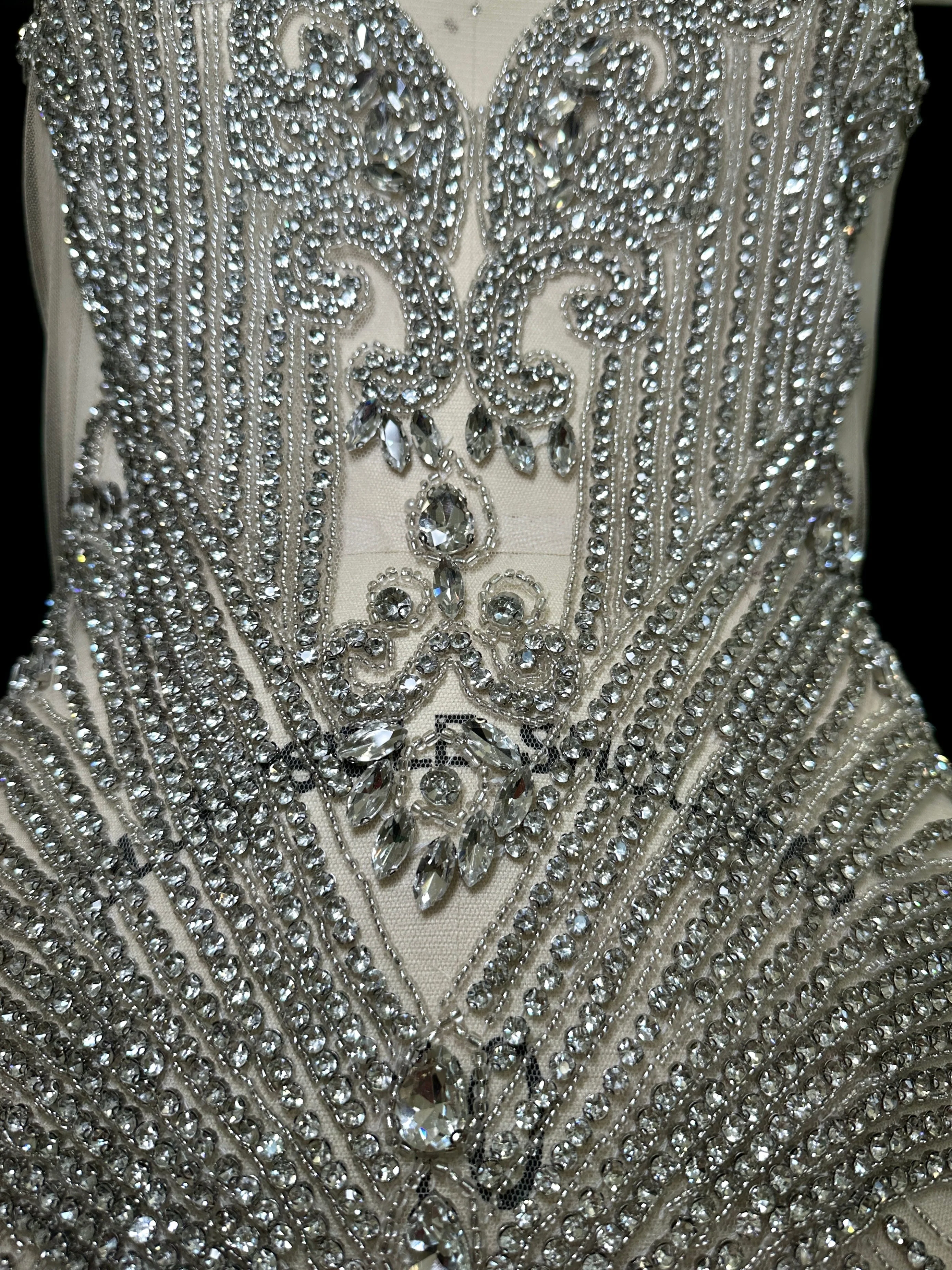 Gigi Rhinestones Bodice Applique - Image 8