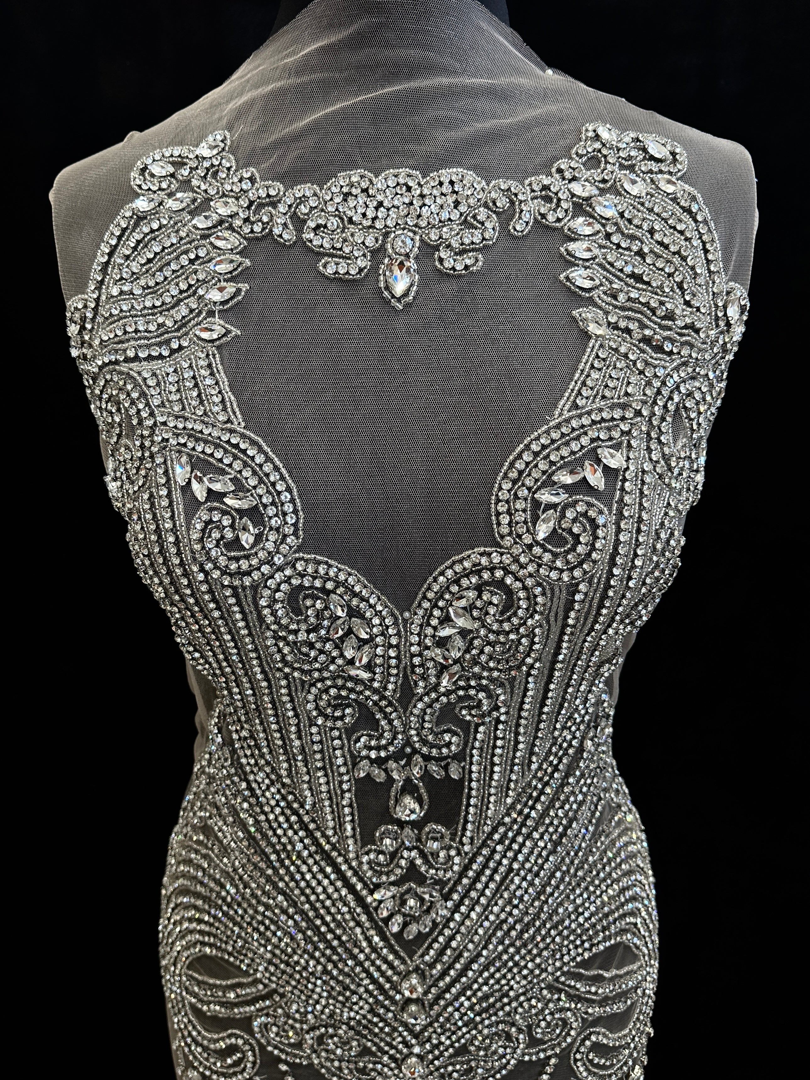 Gigi Rhinestones Bodice Applique - Image 9