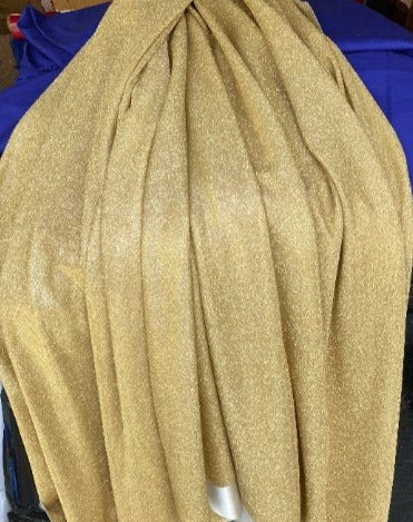 Gold Stretch Metallic Lurex - Image 3