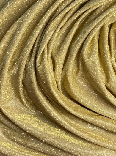 Gold Stretch Metallic Lurex - Image 4