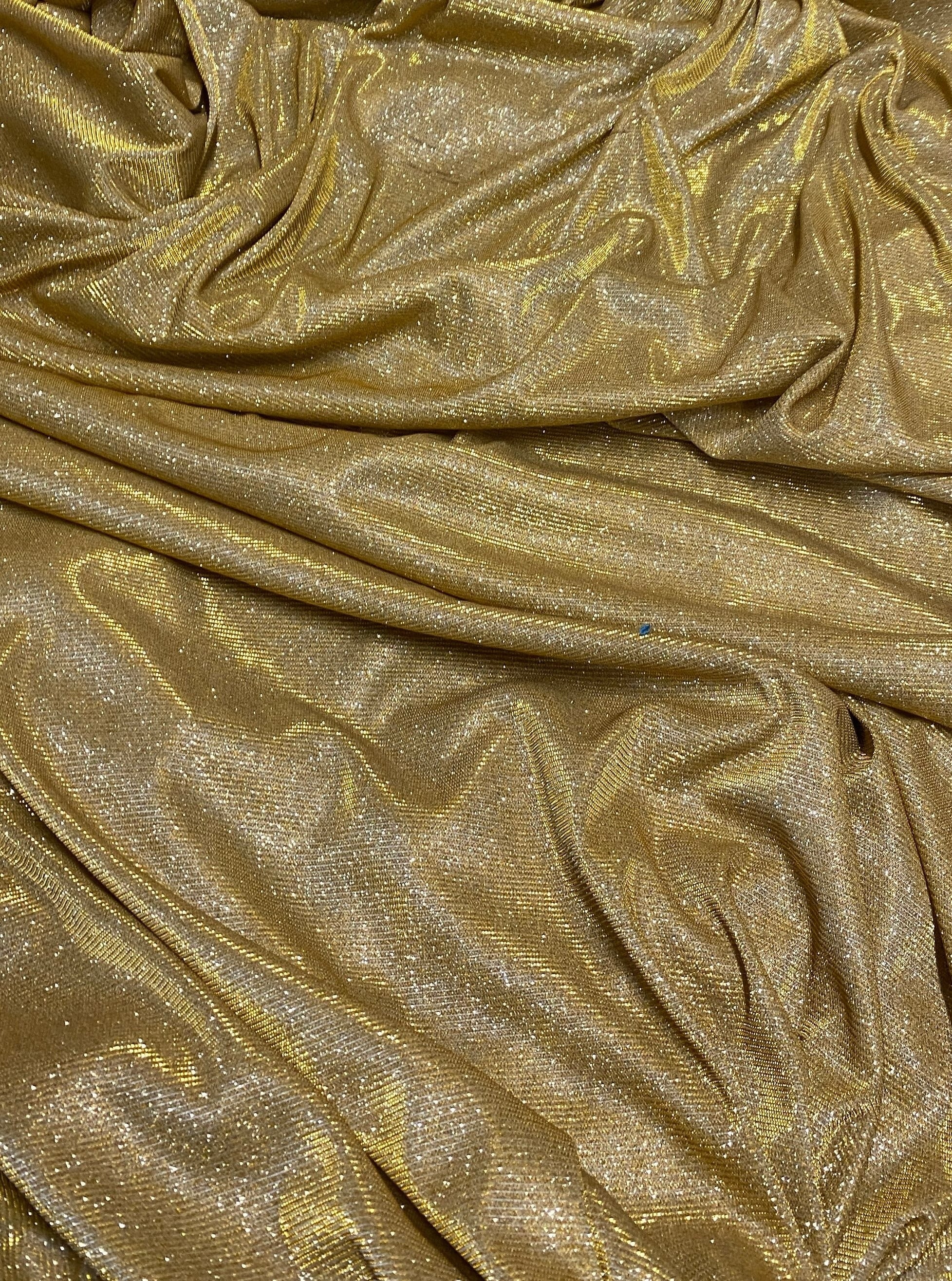 Gold Stretch Metallic Lurex - Image 8
