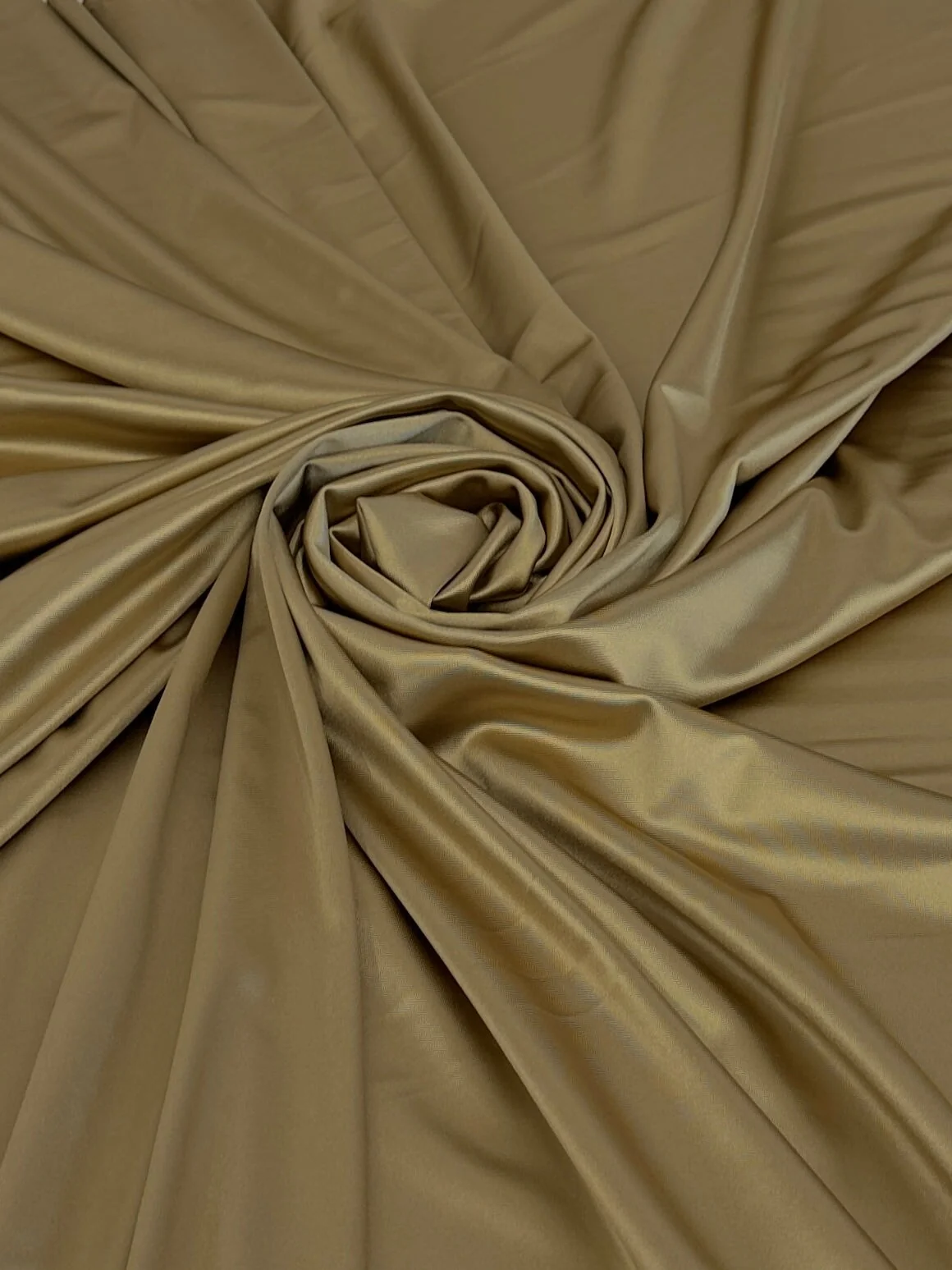 Gold Luxury Silky Stretch Satin