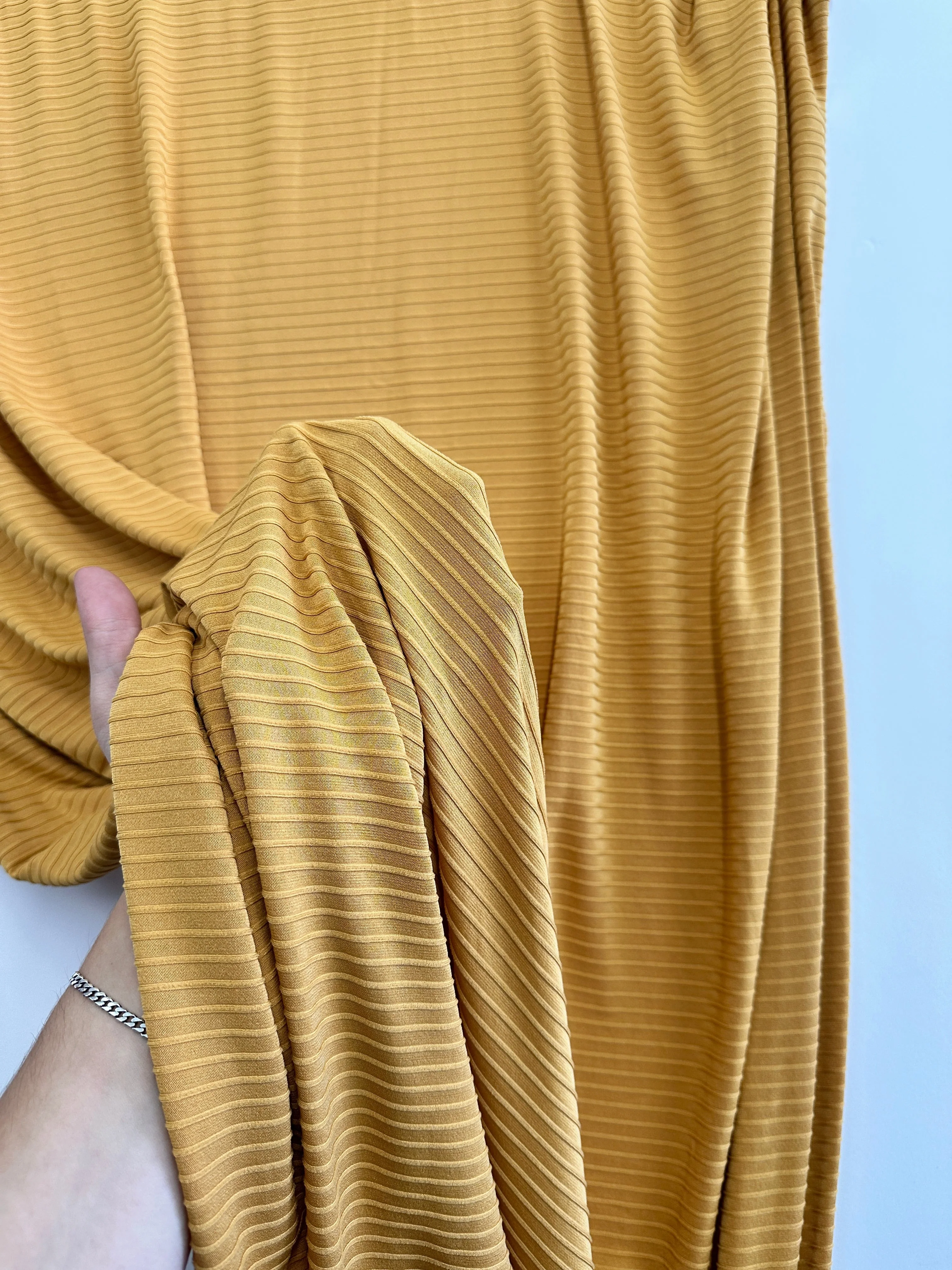 Gold Rib Knit - Image 3